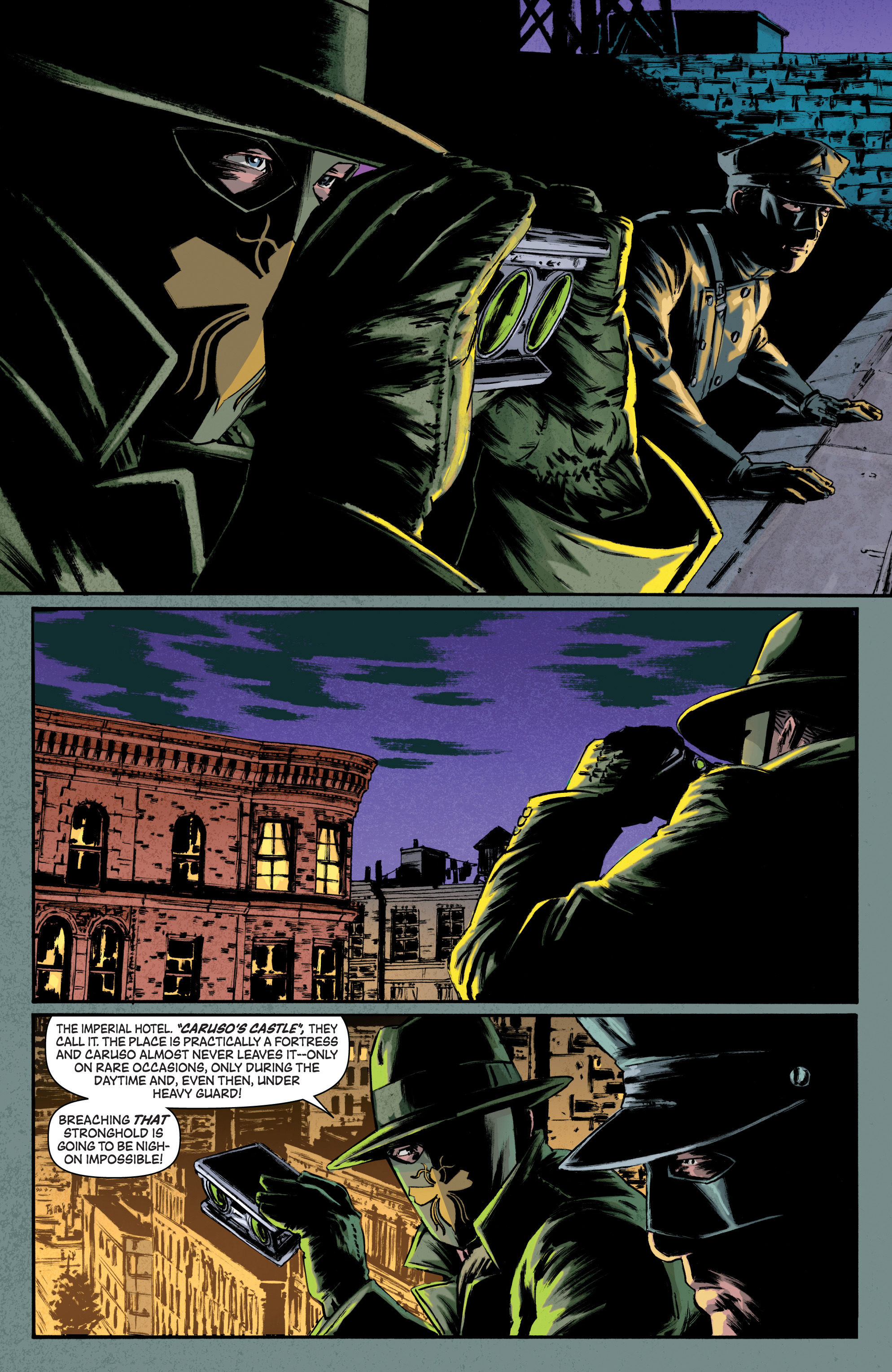 Read online Green Hornet: Year One comic -  Issue #7 - 18