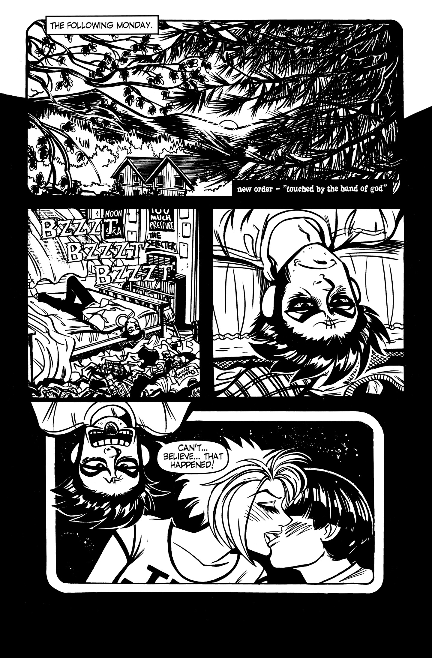 Read online Blue Monday: Painted Moon comic -  Issue #4 - 3