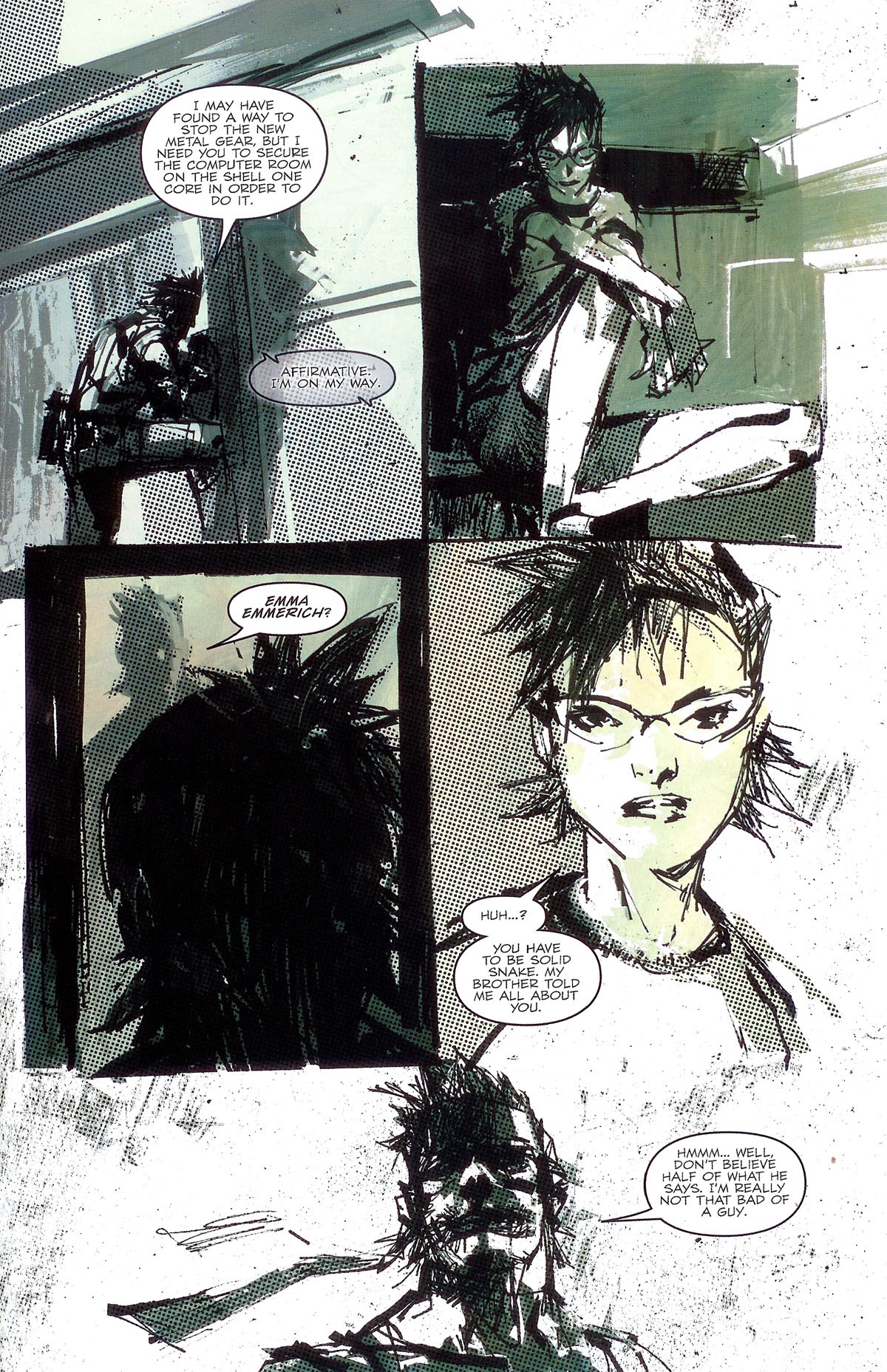 Read online Metal Gear Solid: Sons of Liberty comic -  Issue #8 - 10
