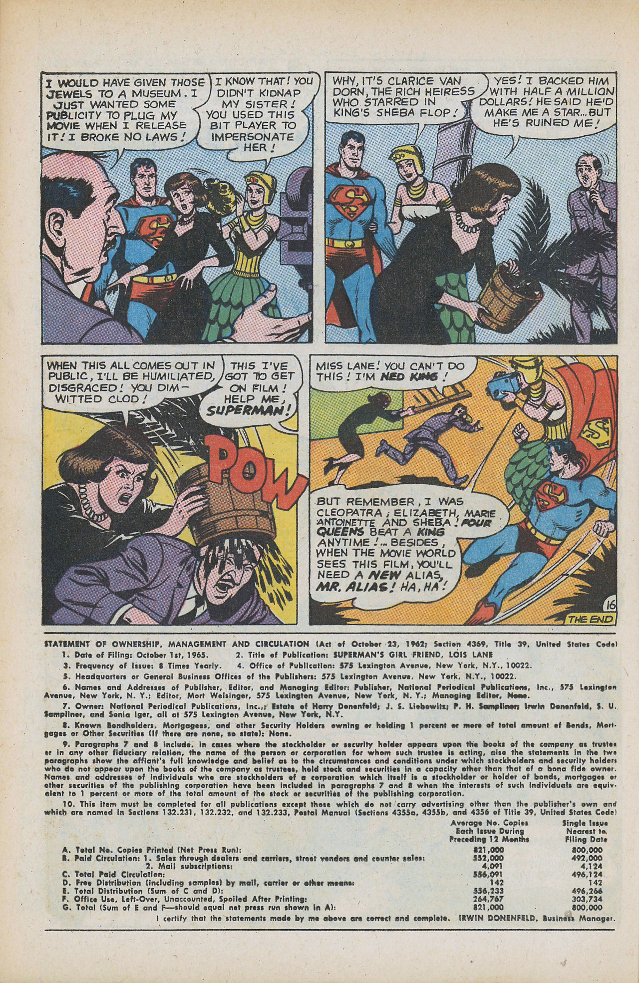 Read online Superman's Girl Friend, Lois Lane comic -  Issue #67 - 20