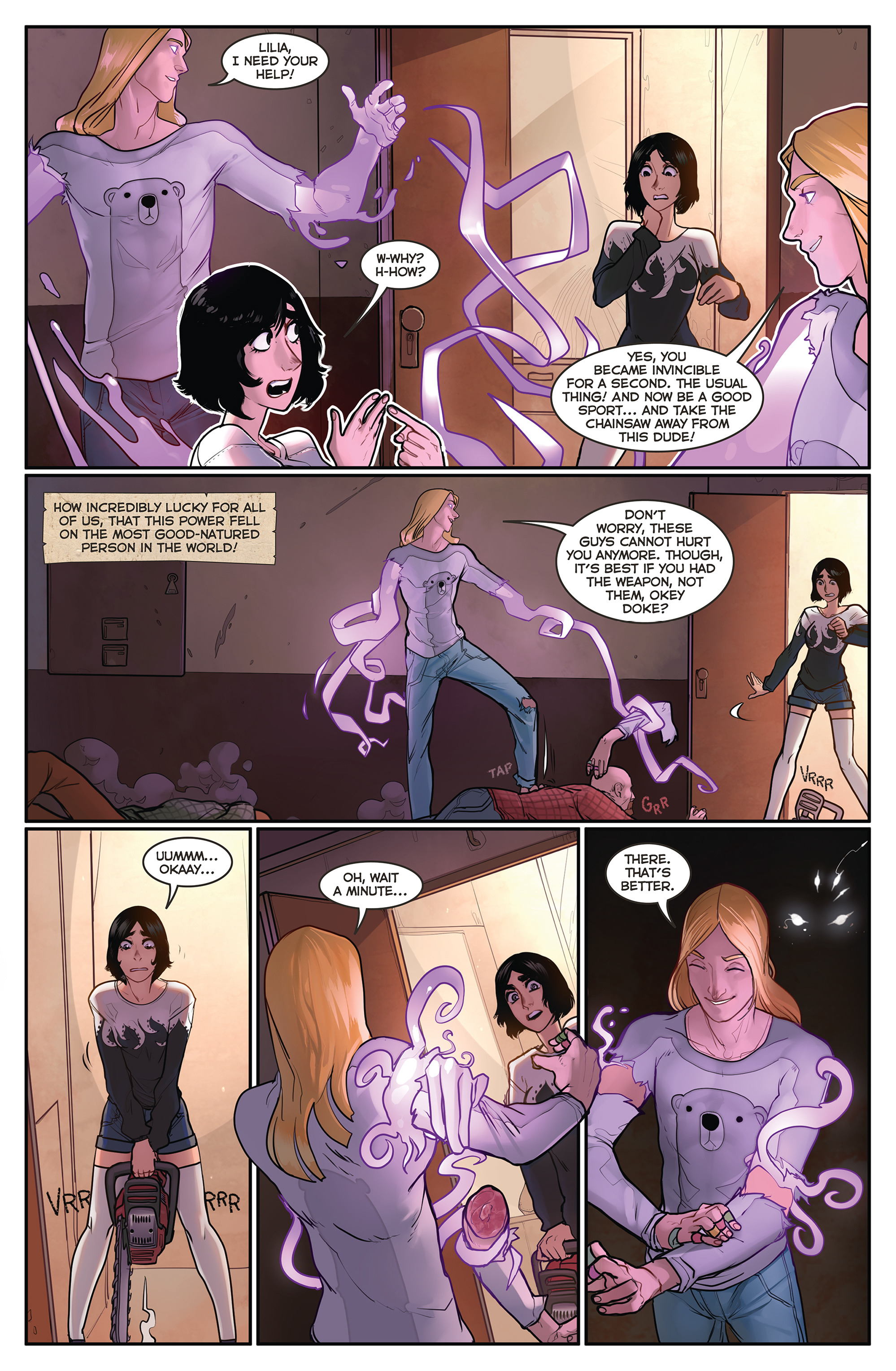 Read online Exlibrium comic -  Issue #4 - 7