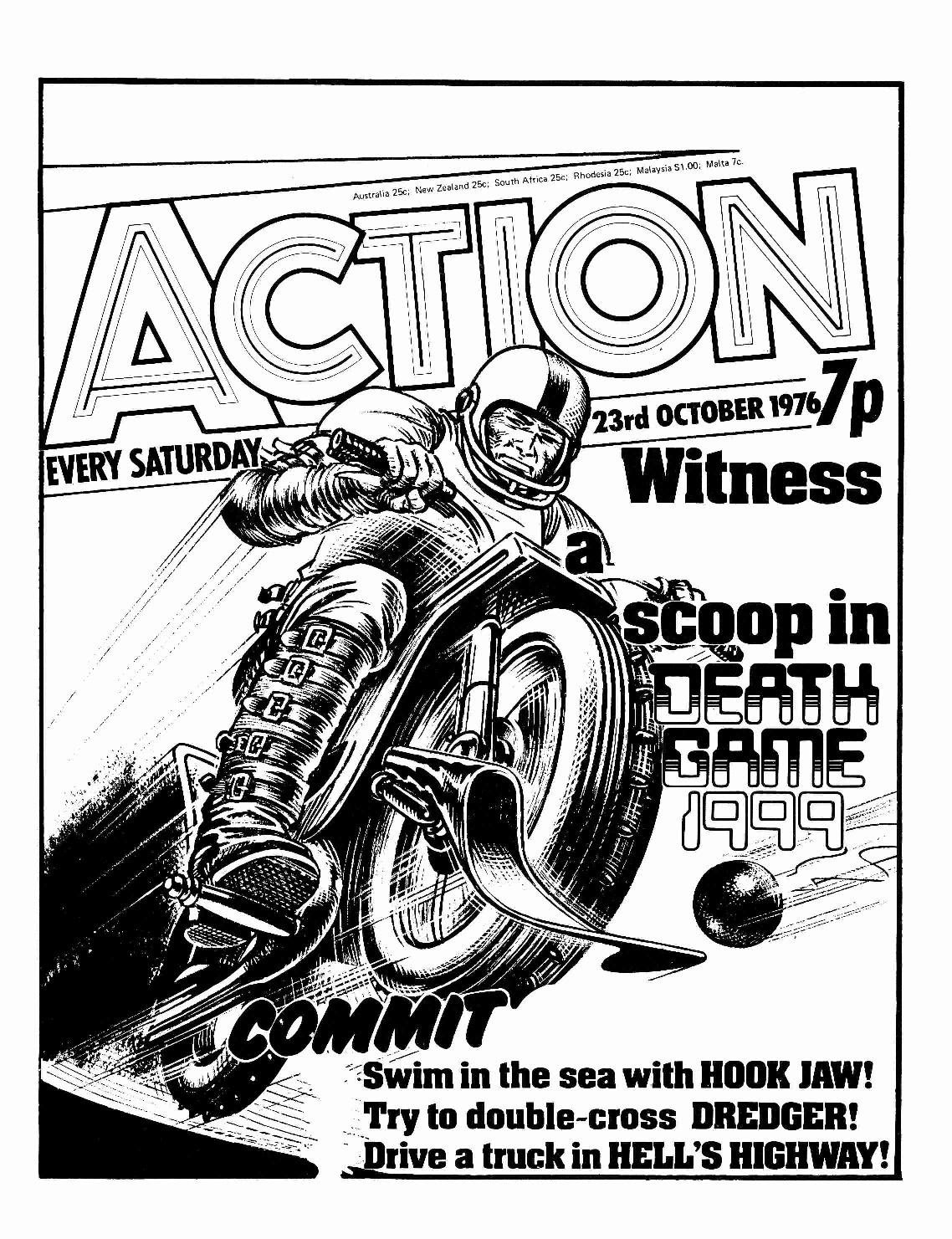 Read online Action (1976) comic -  Issue # _STORY OF A VIOLENT COMIC - 230