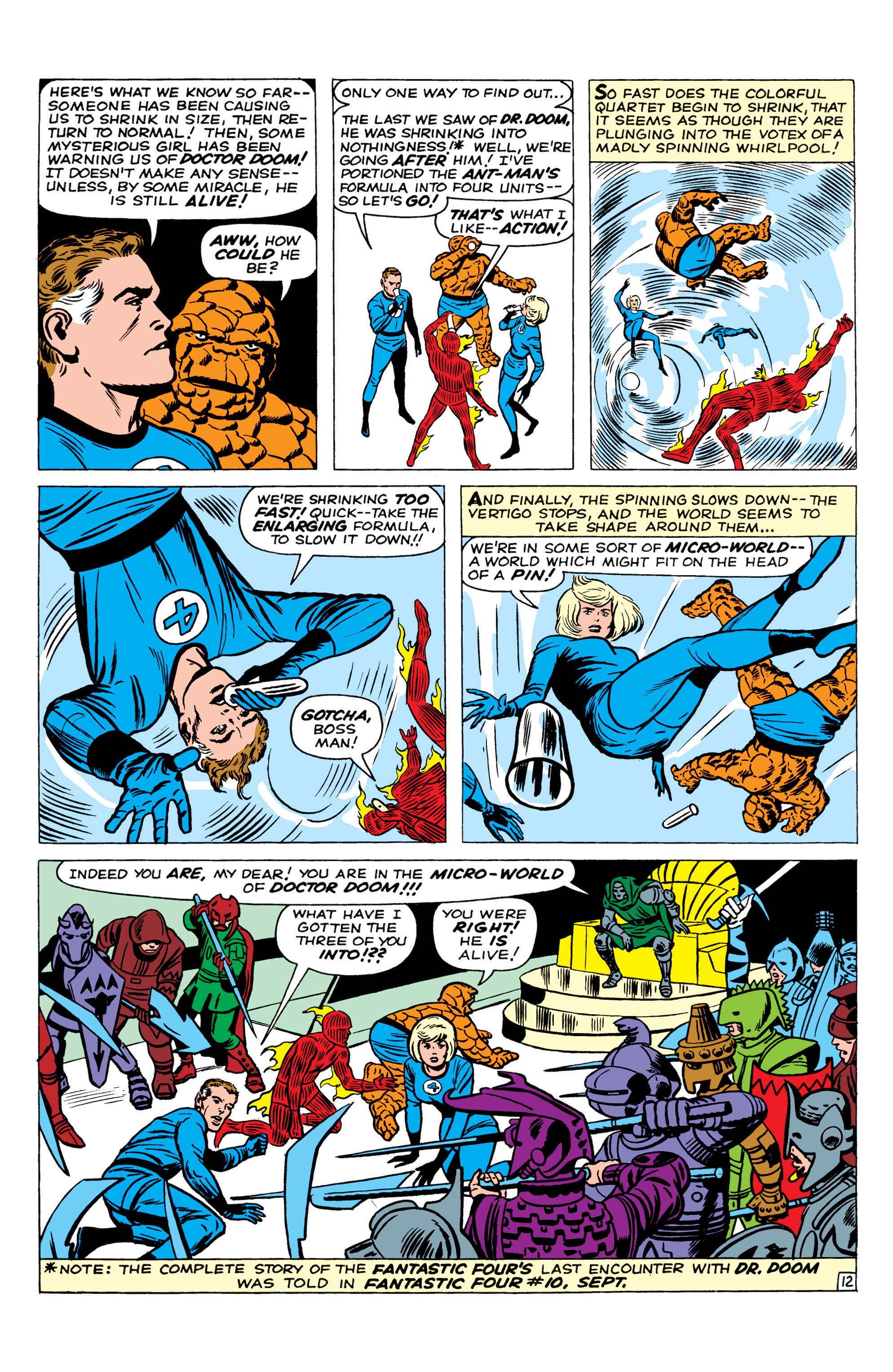 Fantastic Four (1961) 16 Page 12