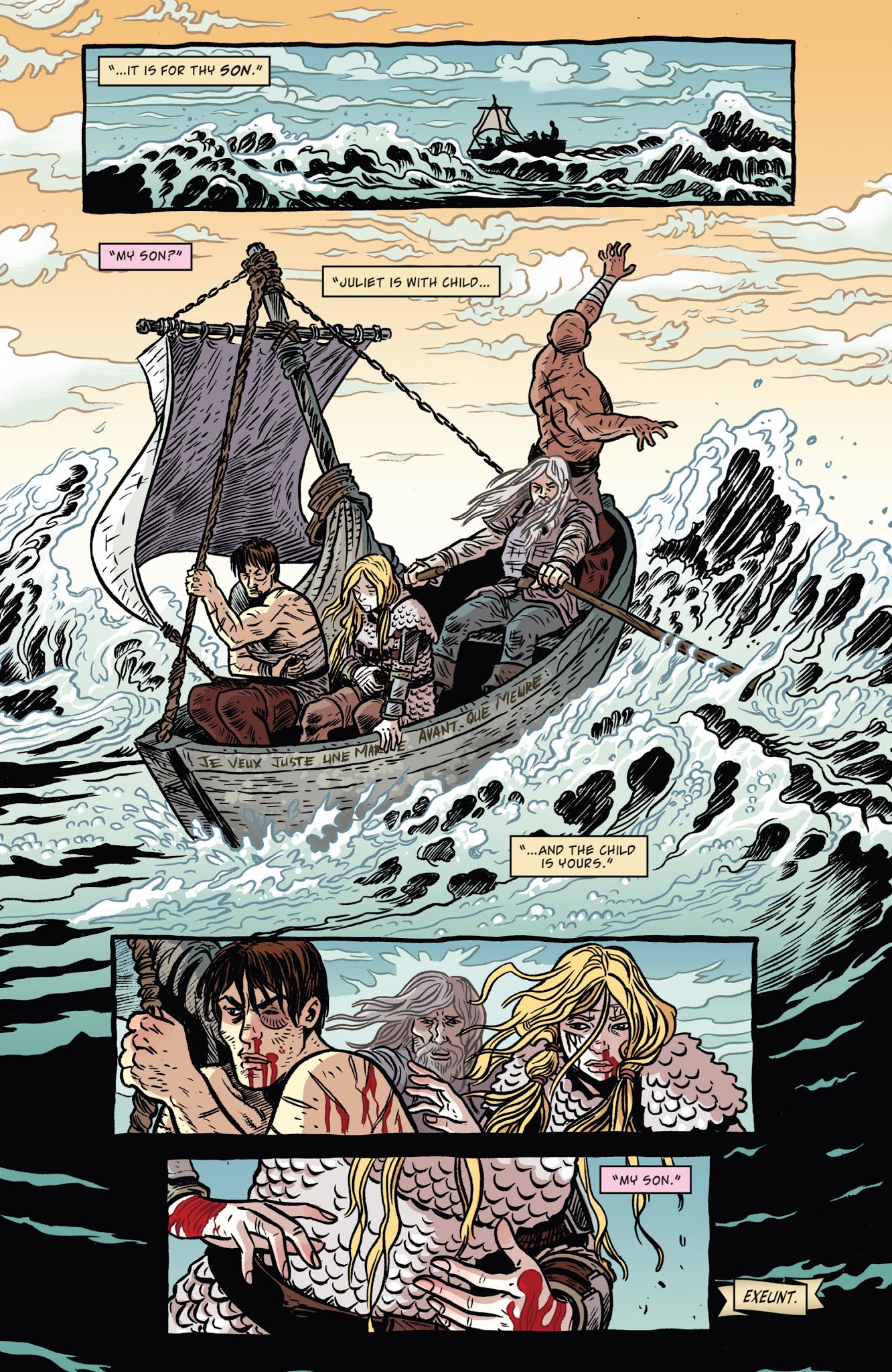 Read online Kill Shakespeare: The Tide of Blood comic -  Issue # TPB - 128