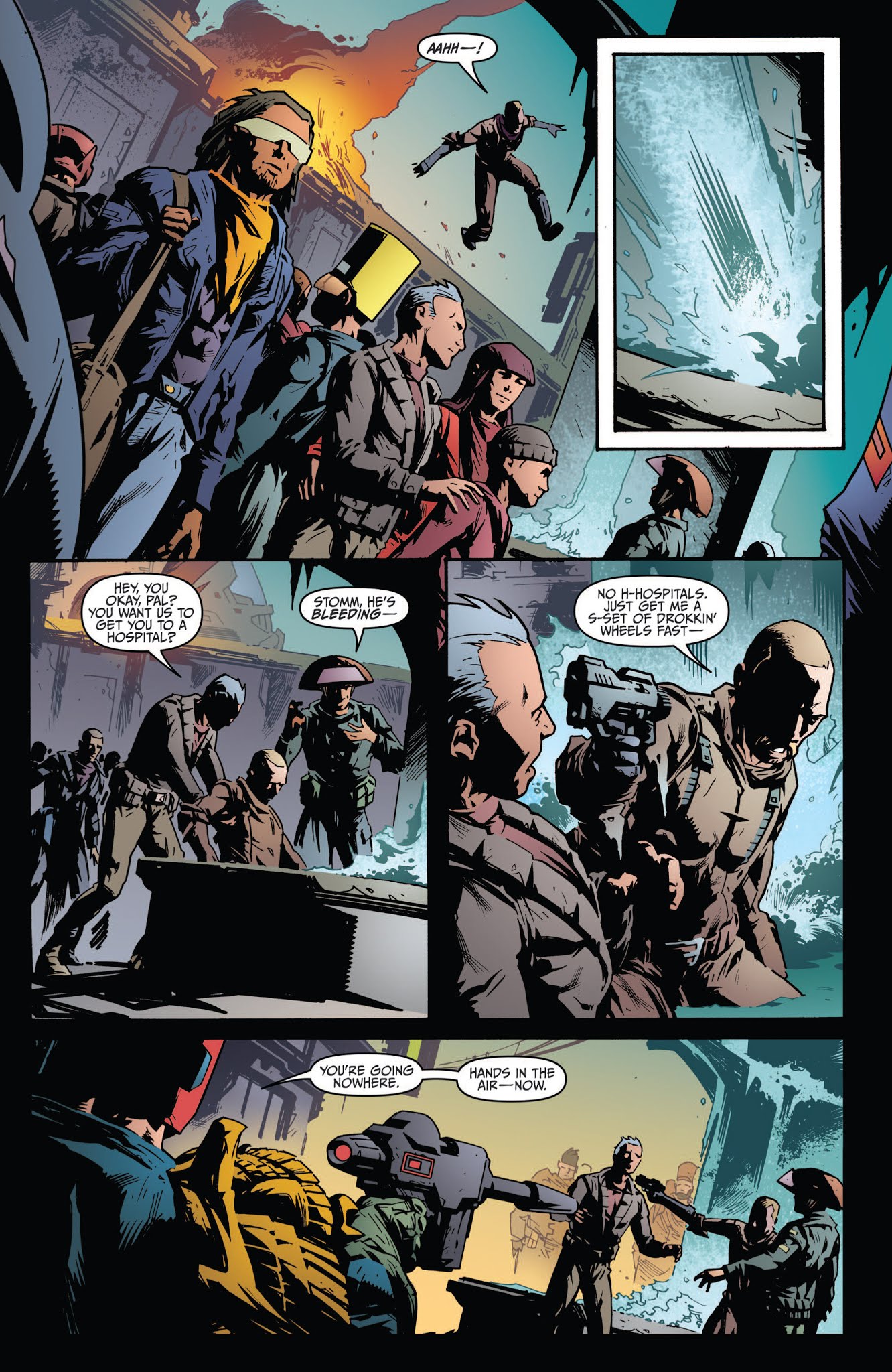 Read online Judge Dredd: Year One comic -  Issue #1 - 12