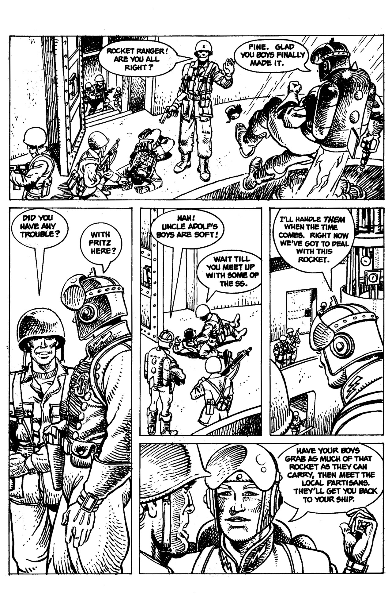Read online Rocket Ranger comic -  Issue #2 - 15