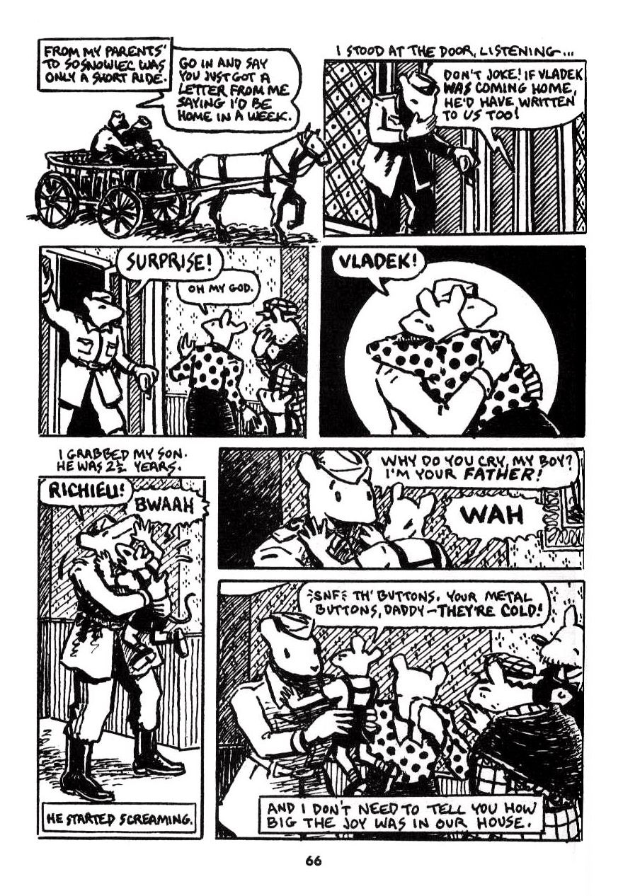 Read online Maus: A Survivor's Tale comic -  Issue # TPB 1 - 62