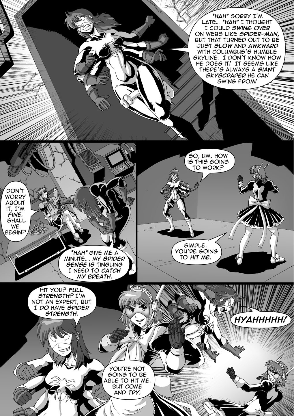 Read online Spinnerette comic -  Issue #3 - 10