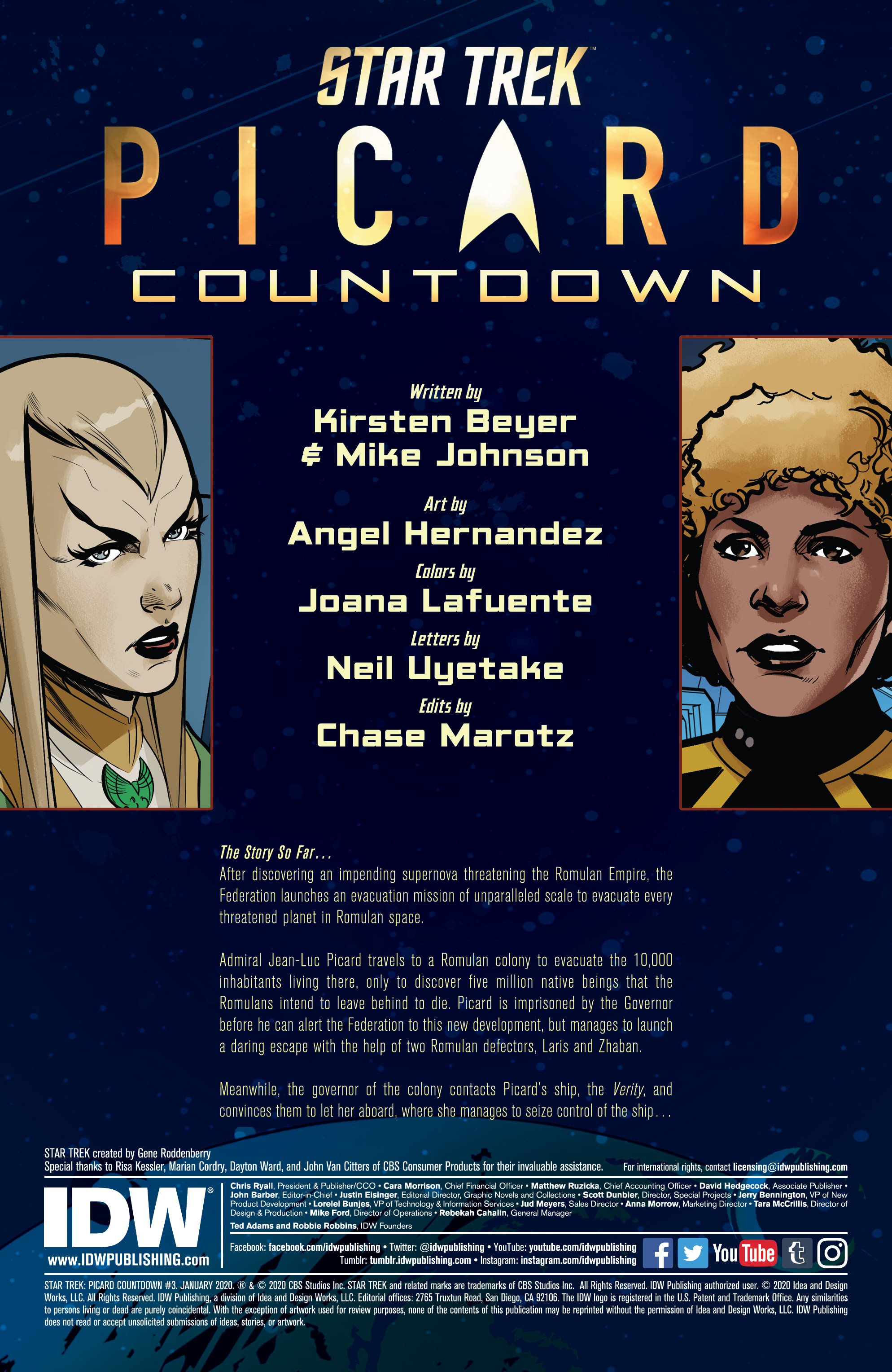 Read online Star Trek: Picard Countdown comic -  Issue #3 - 2
