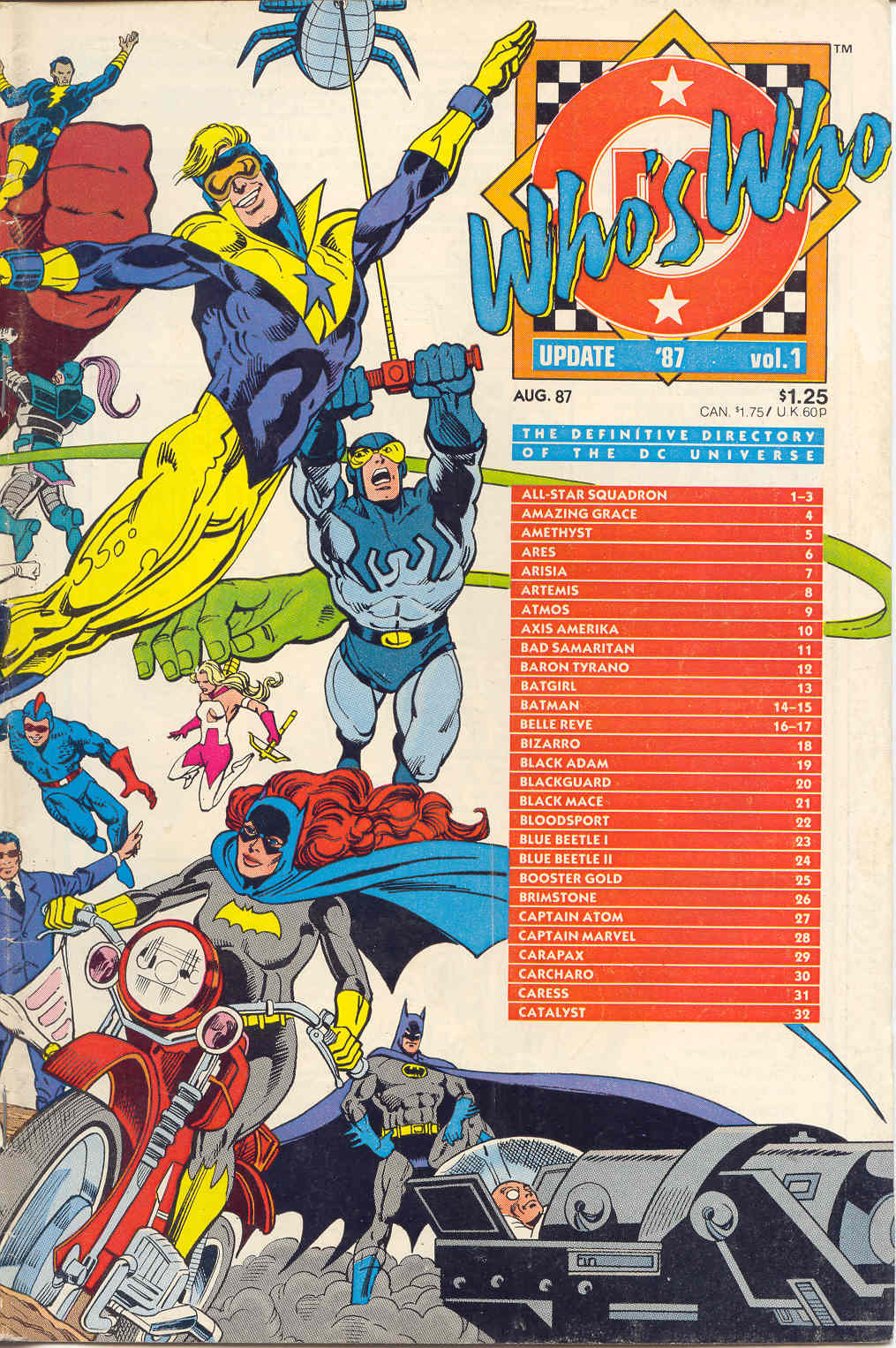 Who's Who: Update '87 issue 1 - Page 1