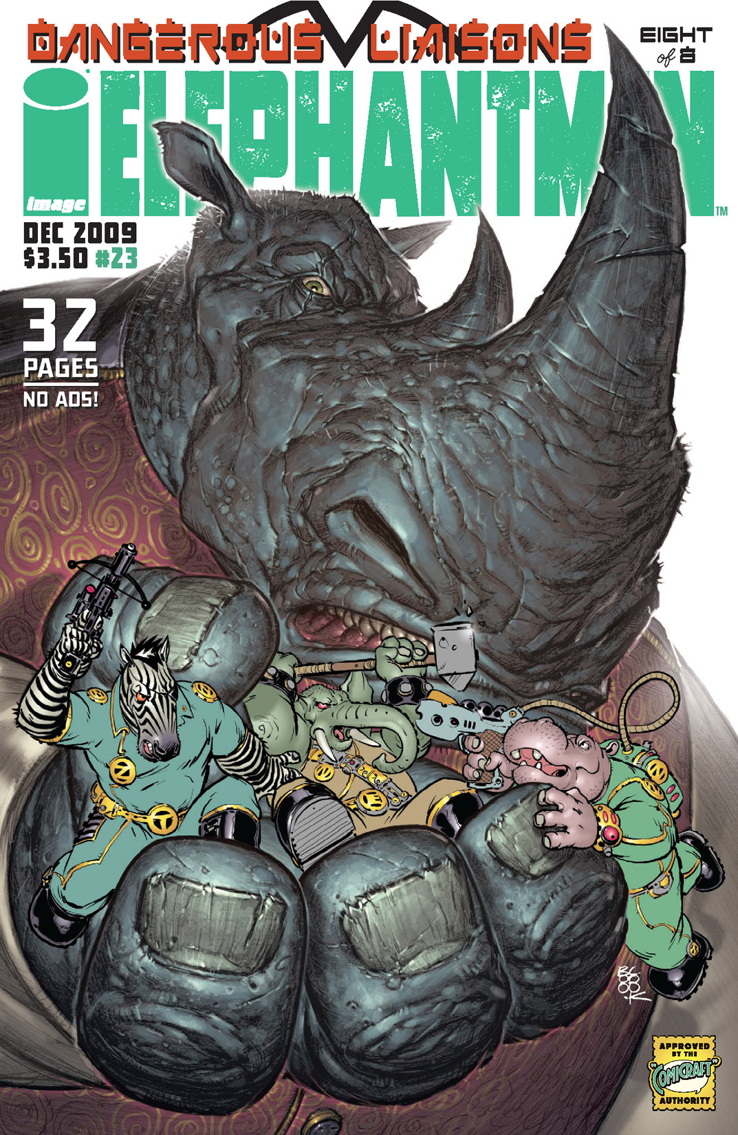 Read online Elephantmen comic -  Issue #23 - 1