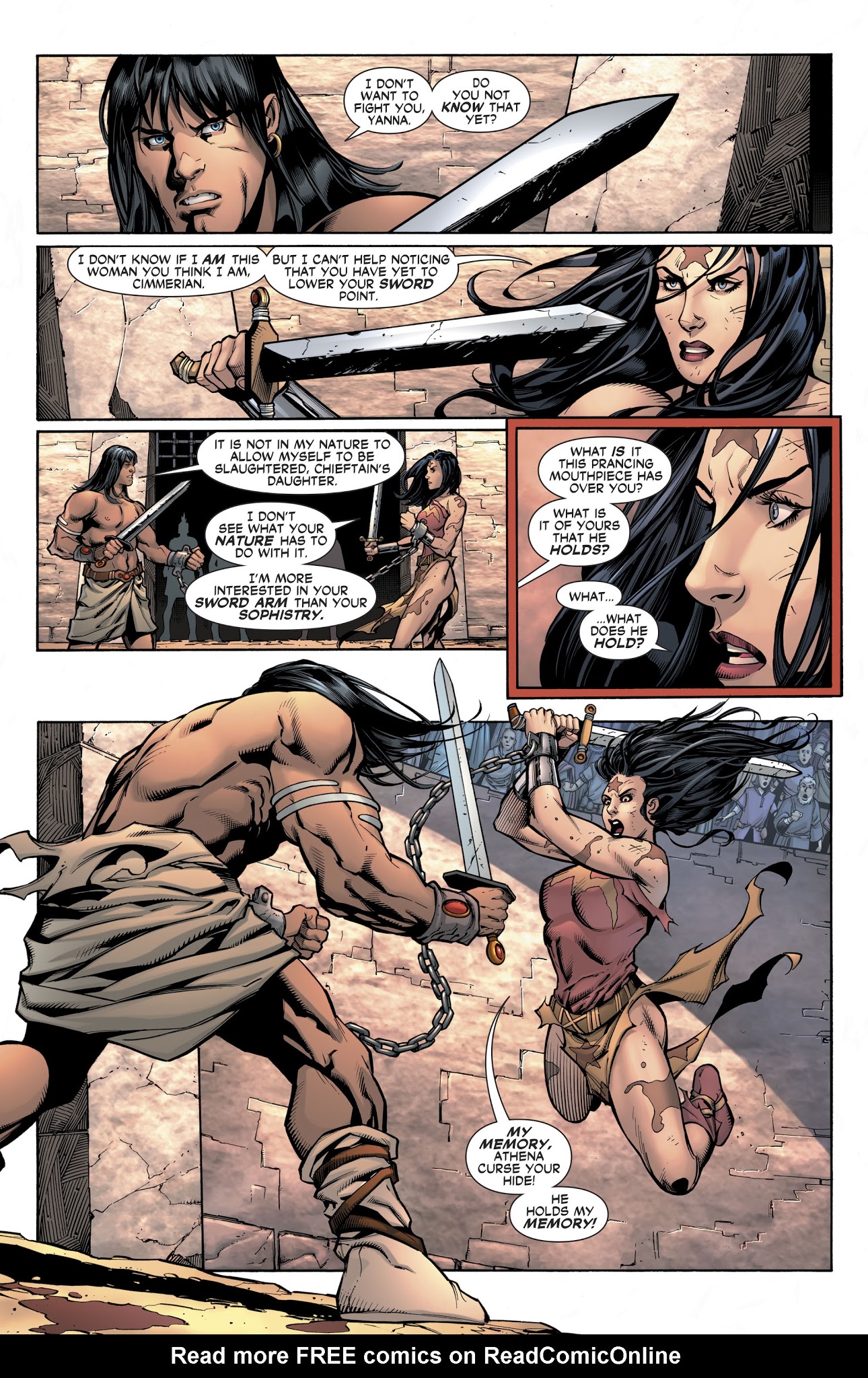 Read online Wonder Woman/Conan comic -  Issue #2 - 11