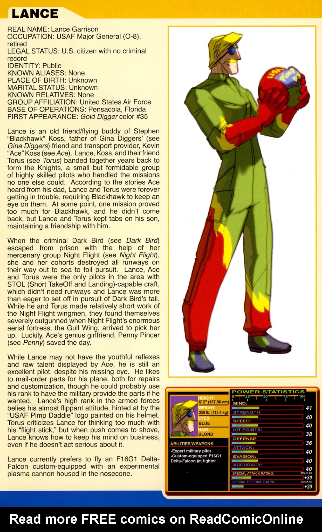 Read online Gold Digger Sourcebook: The Official Handbook of the GD Universe comic -  Issue #8 - 5