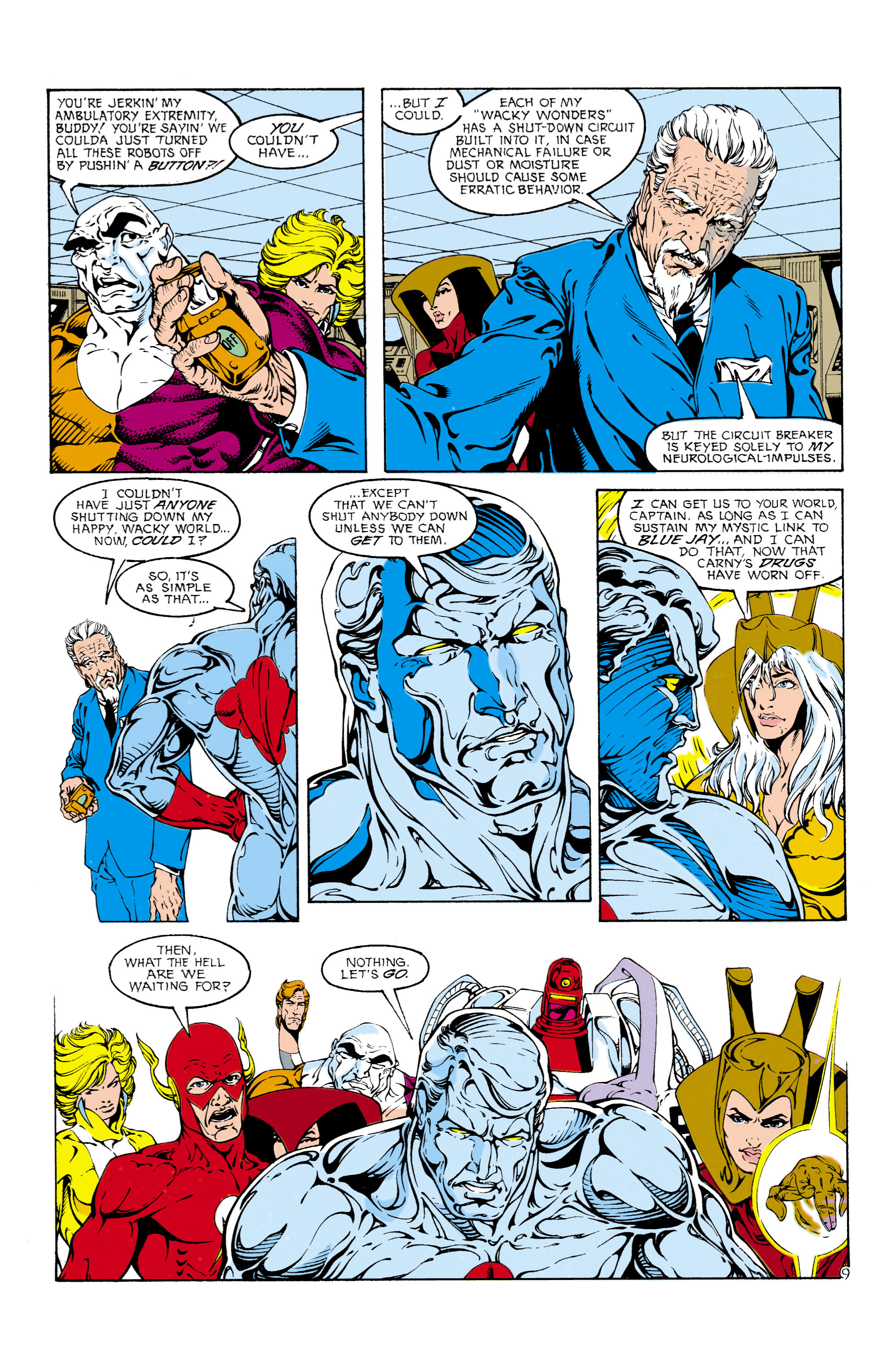 Read online Justice League Europe comic -  Issue #19 - 10