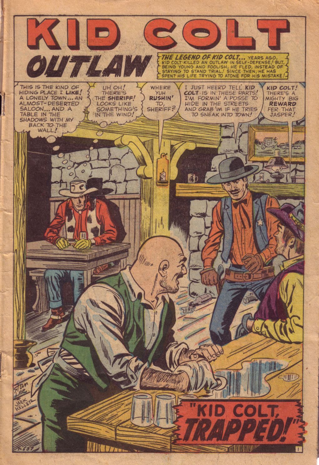 Read online Kid Colt Outlaw comic -  Issue #89 - 3