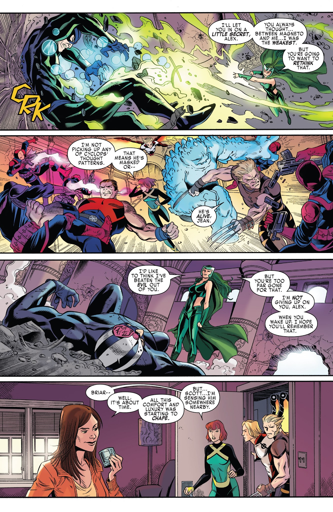 Read online X-Men: Blue comic -  Issue #9 - 10