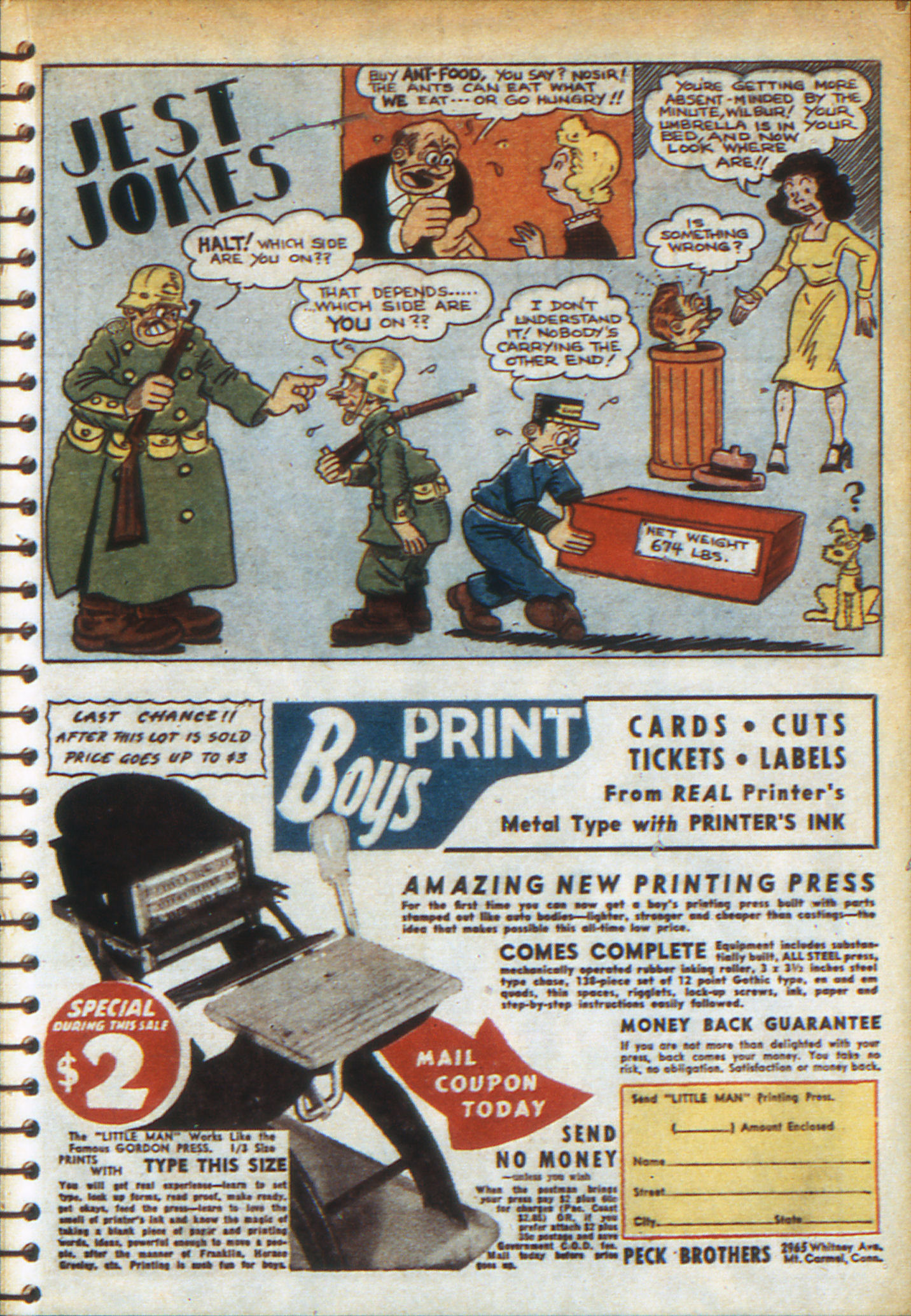 Read online Adventure Comics (1938) comic -  Issue #49 - 35