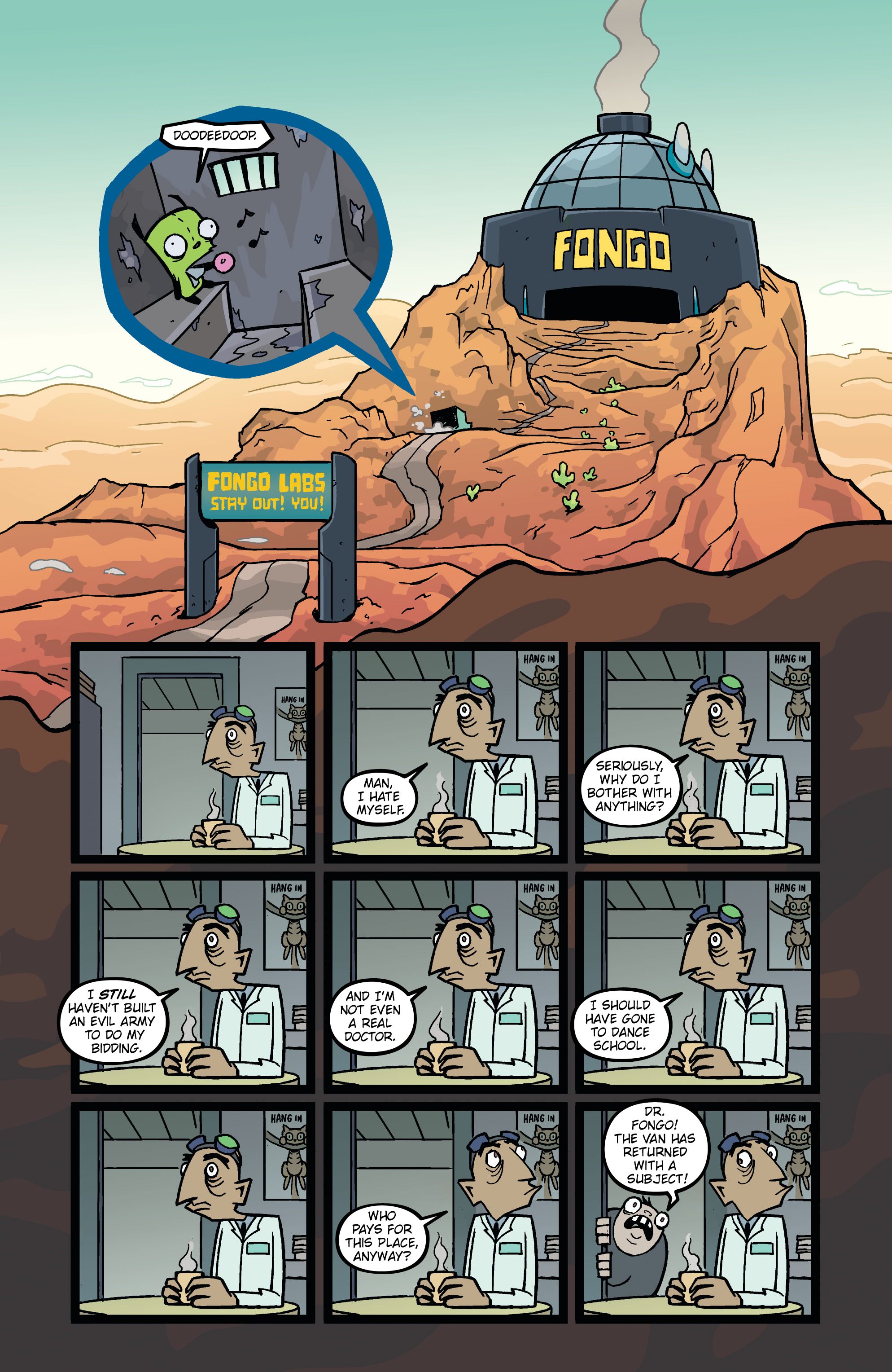 Read online Invader Zim Quarterly comic -  Issue #1 - 8