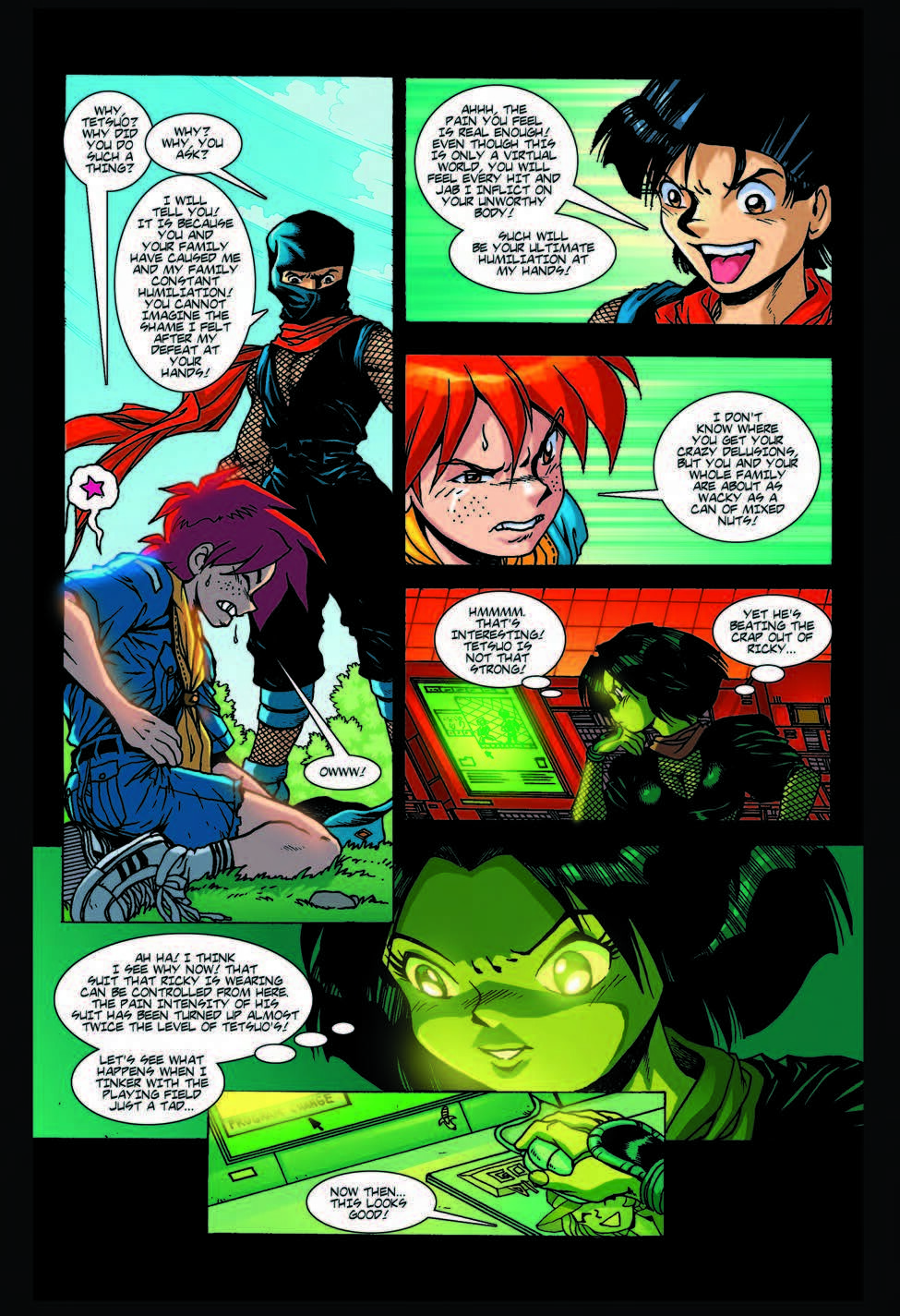 Read online Ninja High School Version 2 comic -  Issue #6 - 16