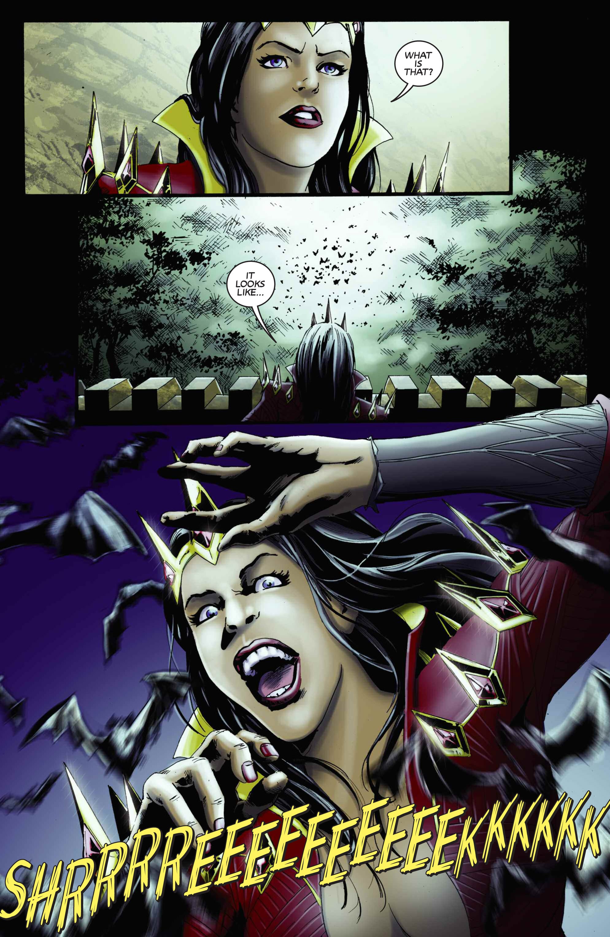 Read online Blood Queen Vs. Dracula comic -  Issue #3 - 5