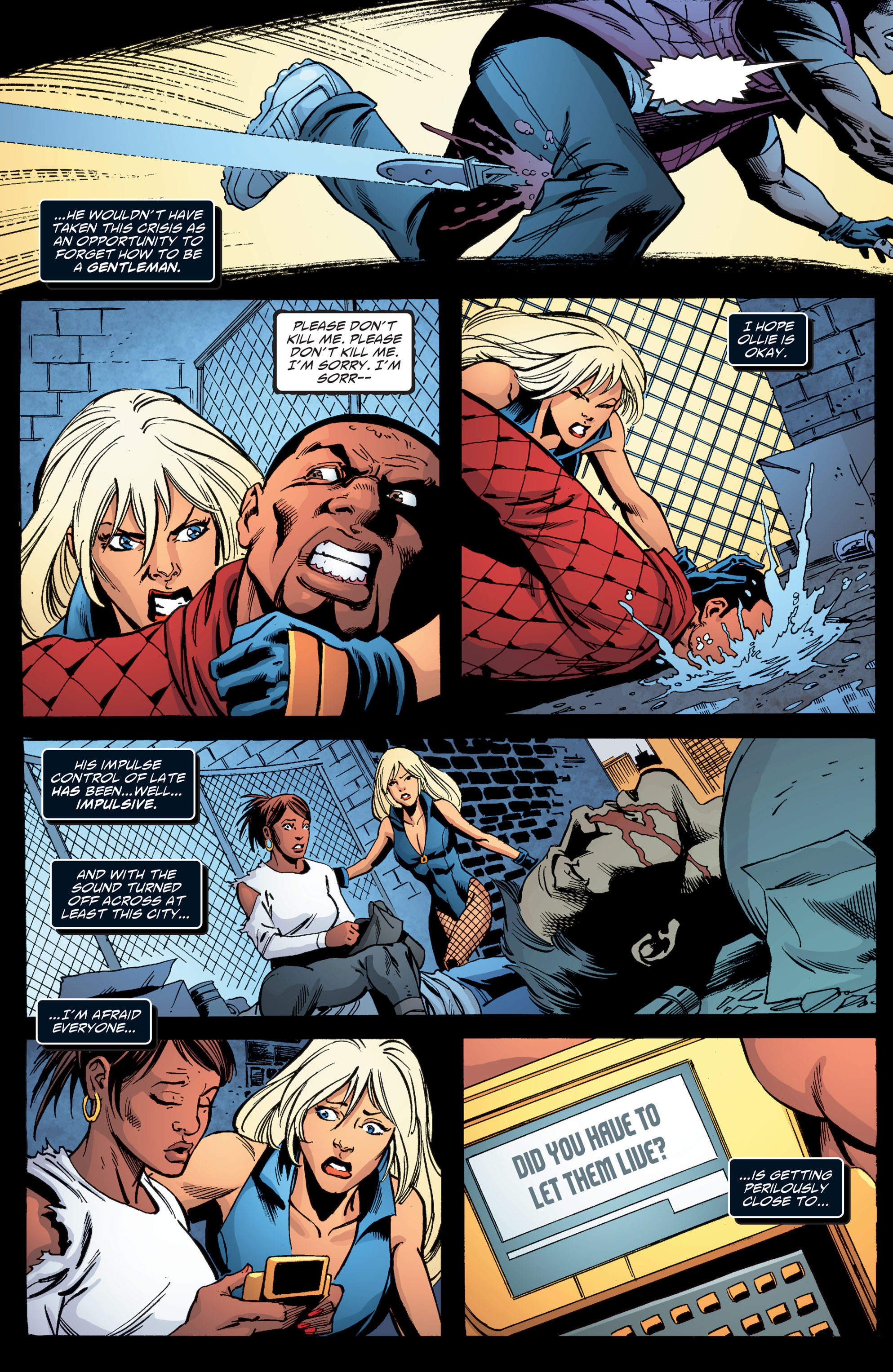 Read online Green Arrow/Black Canary comic -  Issue #21 - 6