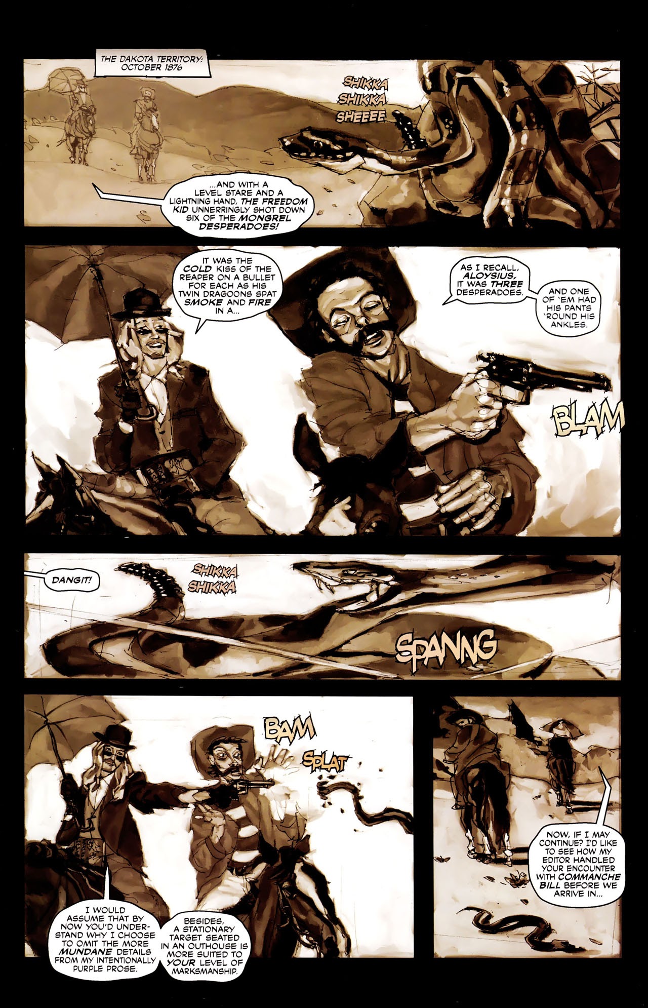 Read online Frank Frazetta's Freedom comic -  Issue # Full - 3