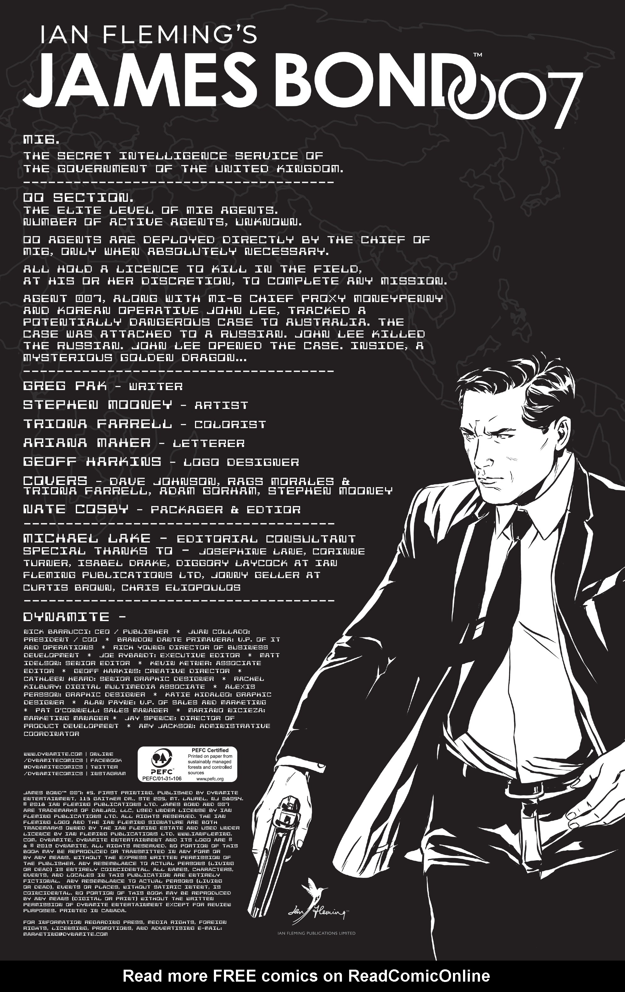 Read online James Bond: 007 comic -  Issue #5 - 2