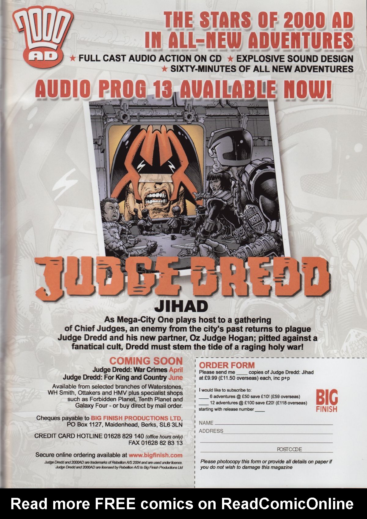 Read online Judge Dredd Megazine (Vol. 5) comic -  Issue #218 - 99