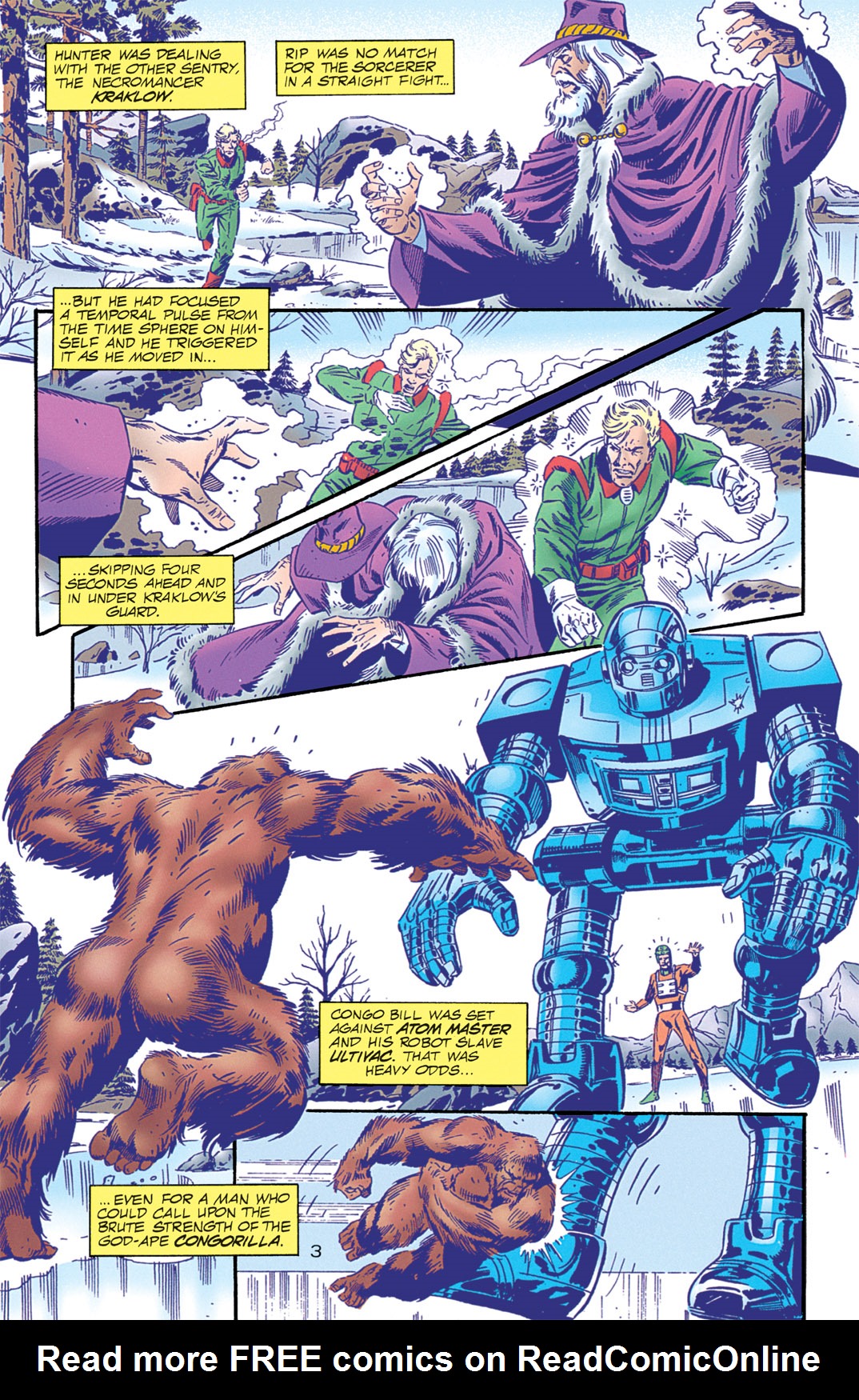 Read online Resurrection Man (1997) comic -  Issue #25 - 4