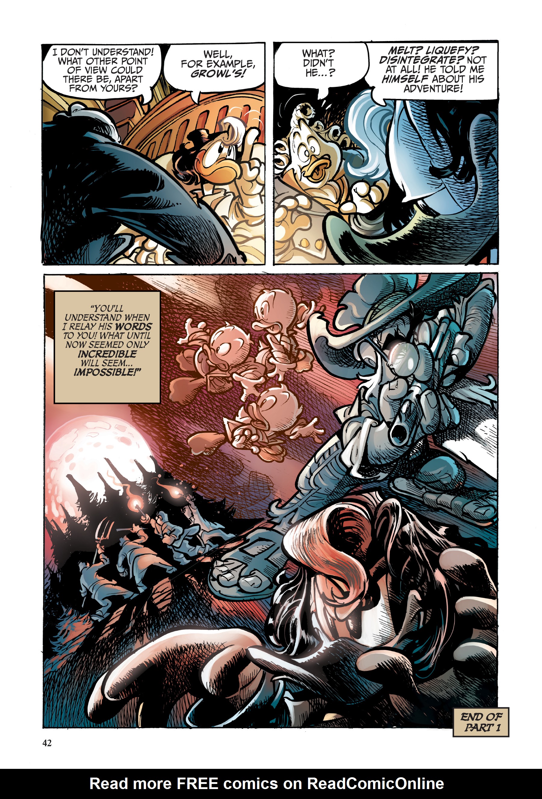 Read online Disney Frankenstein, Starring Donald Duck comic -  Issue # TPB - 42