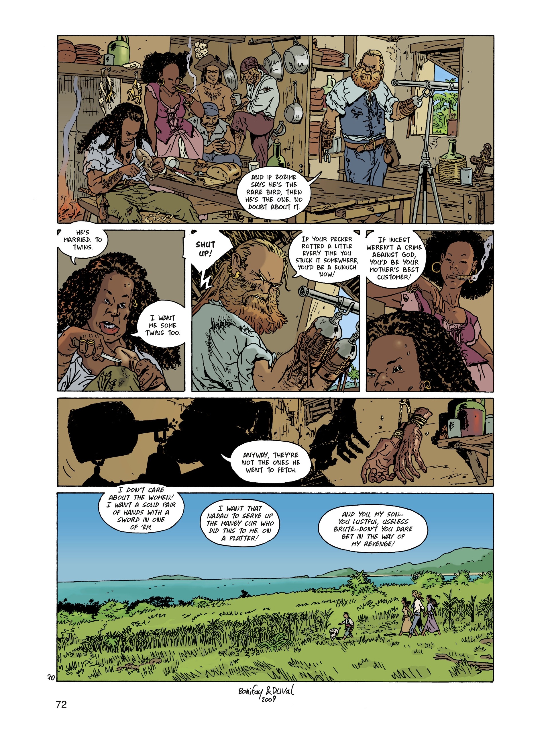 Read online Gypsies of the High Seas comic -  Issue # TPB 1 - 72