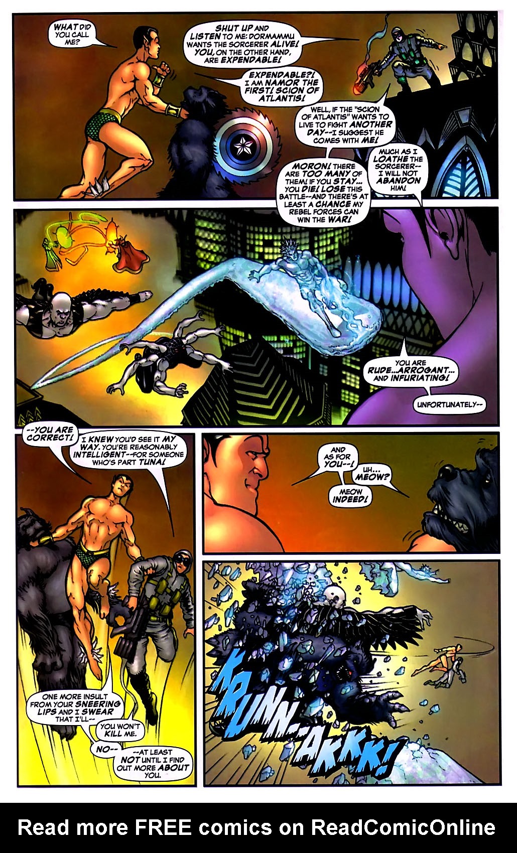 Read online Defenders (2005) comic -  Issue #4 - 15