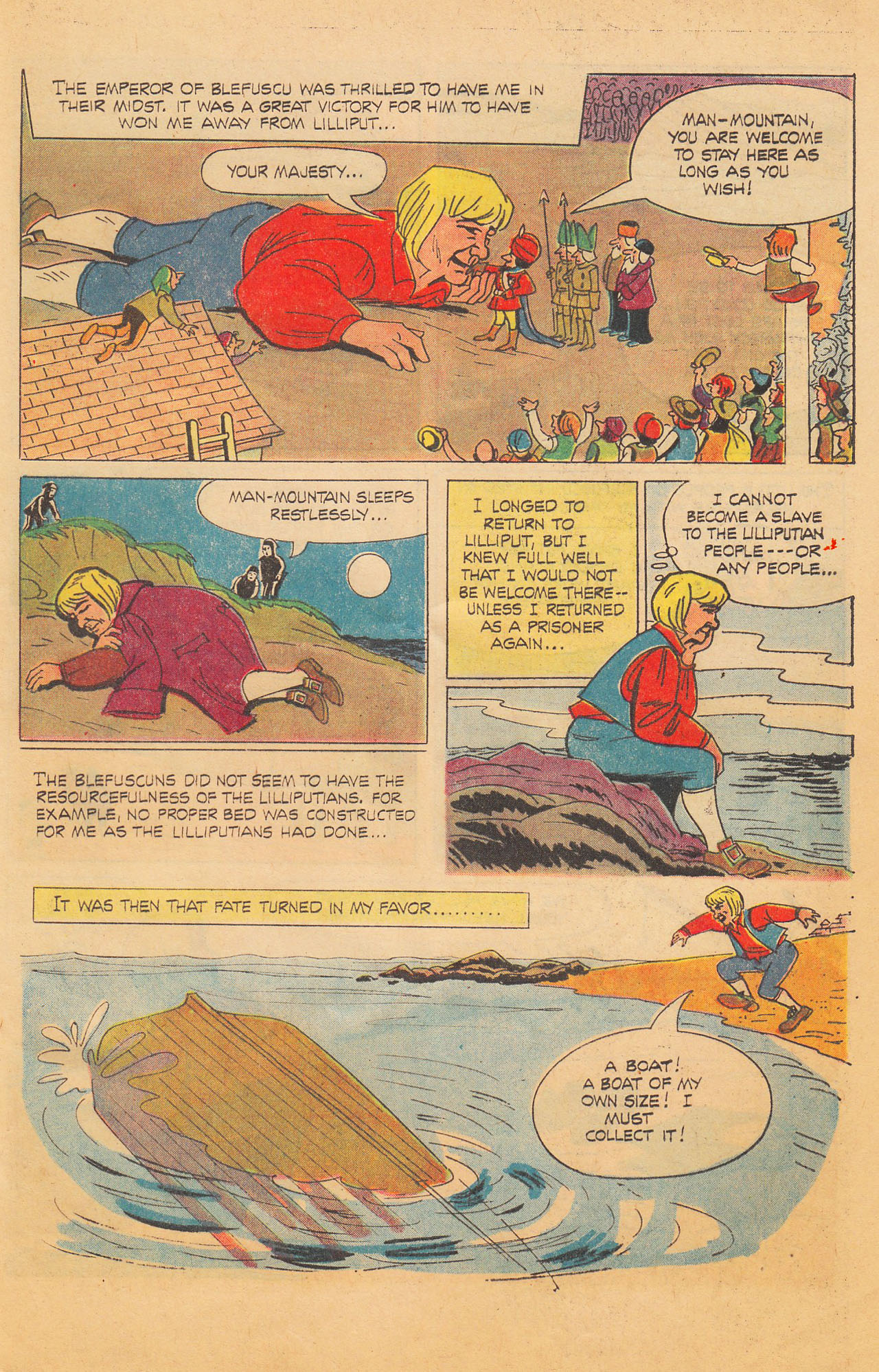Read online Gulliver's Travels comic -  Issue # Full - 29