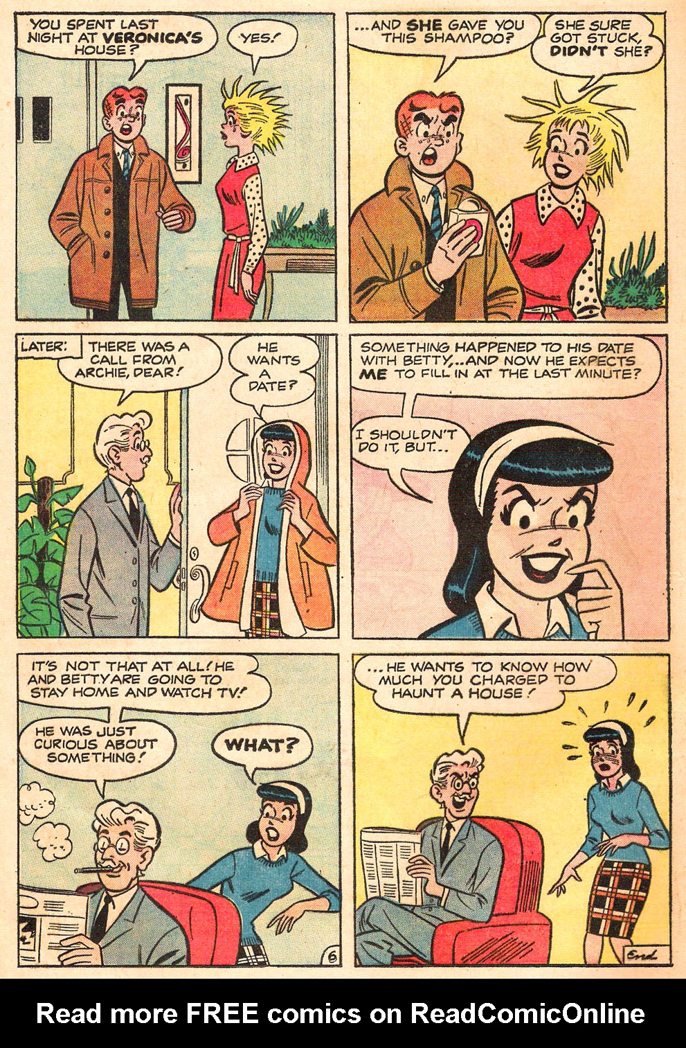 Read online Archie's Girls Betty and Veronica comic -  Issue #98 - 8