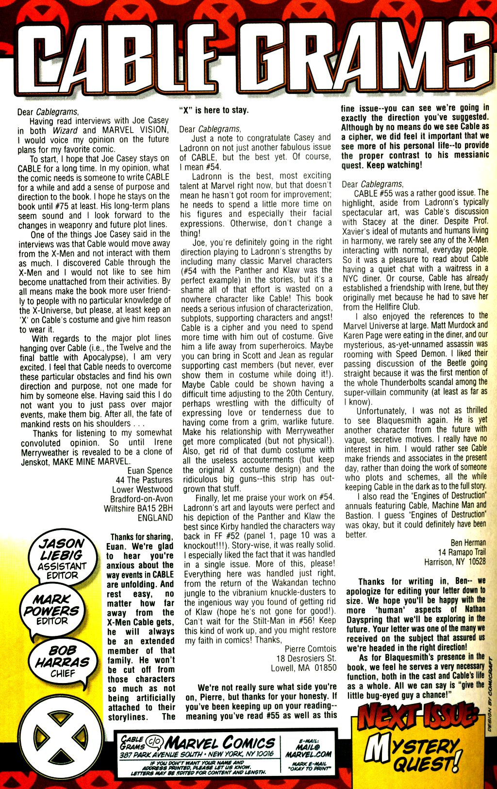 Read online Cable (1993) comic -  Issue #57 - 25