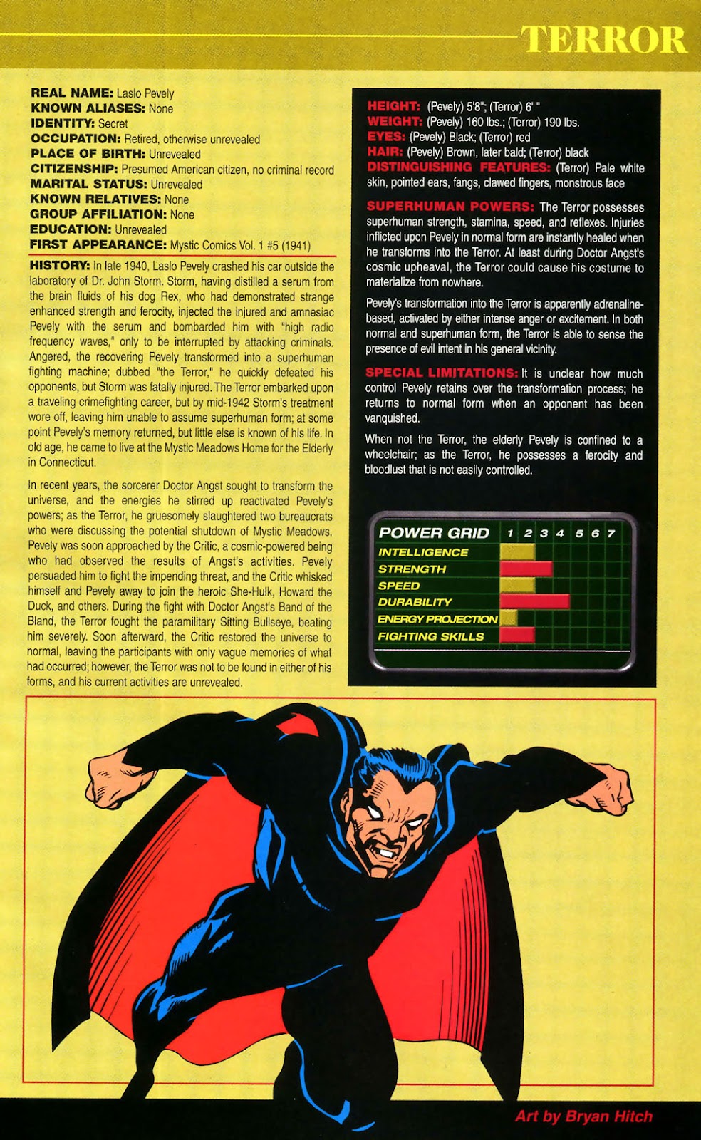The Official Handbook of the Marvel Universe: Golden Age issue Full - Page 39