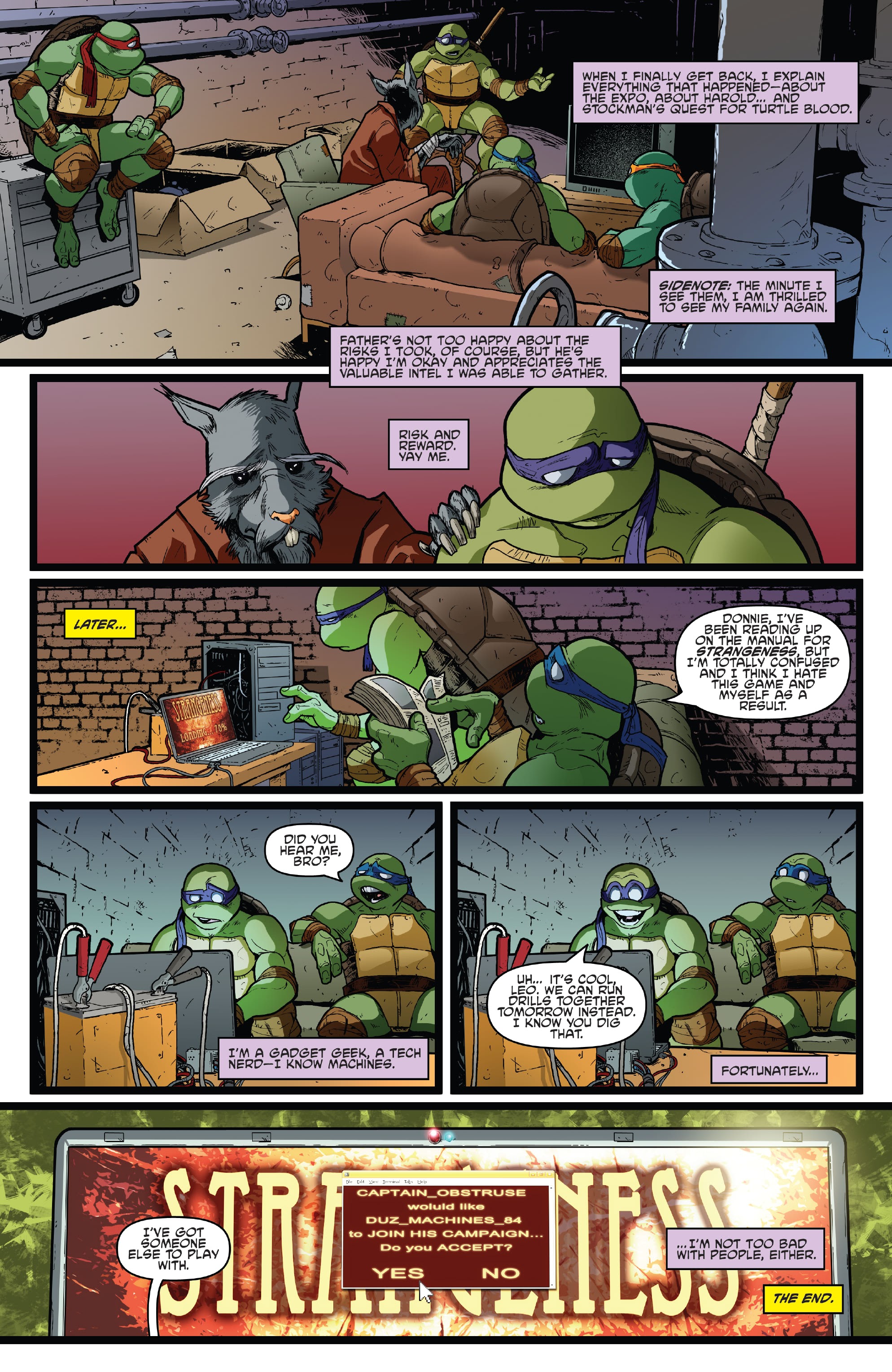 Read online TMNT: Best of Donatello comic -  Issue # TPB - 54