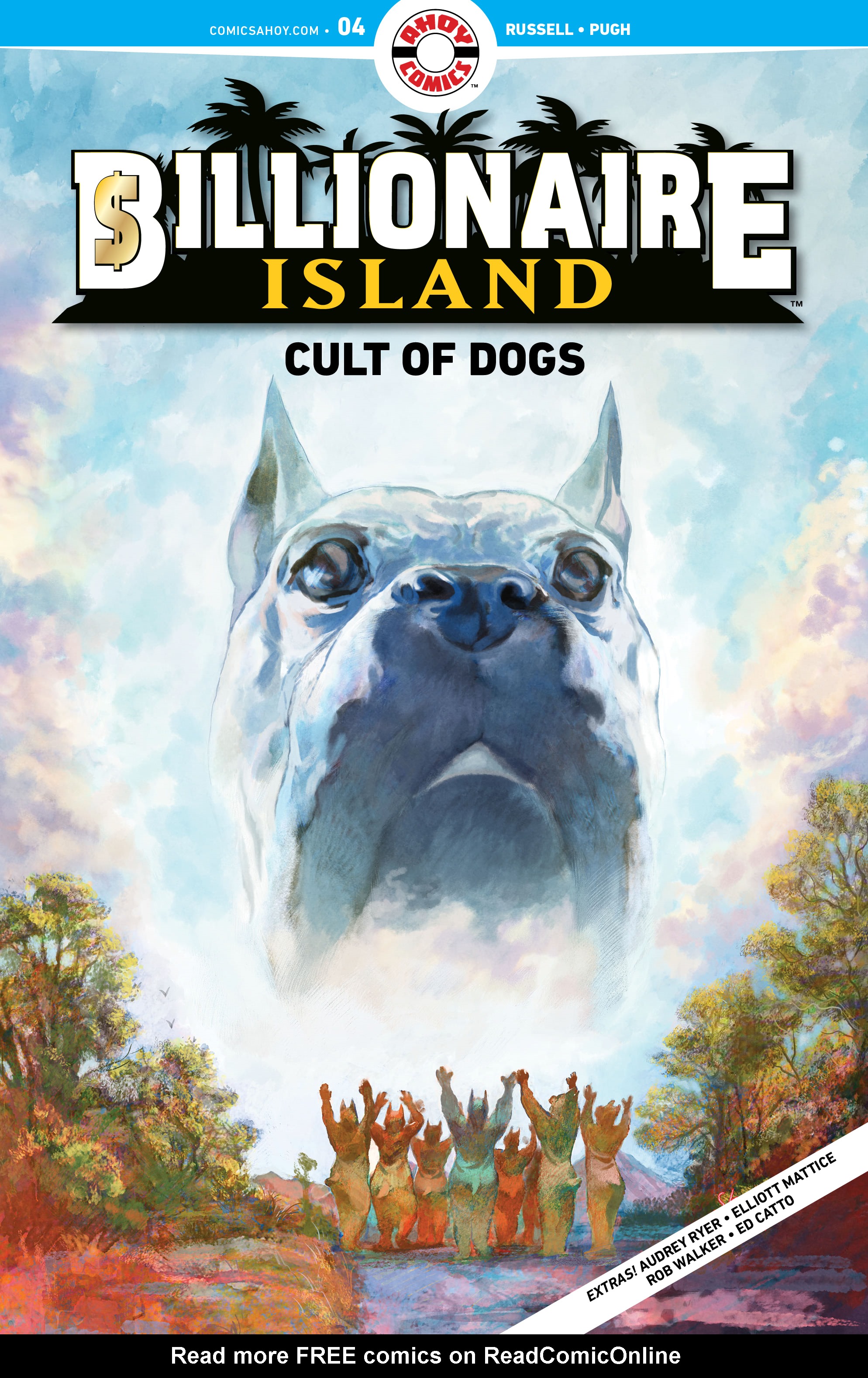 Read online Billionaire Island: Cult of Dogs comic -  Issue #4 - 1