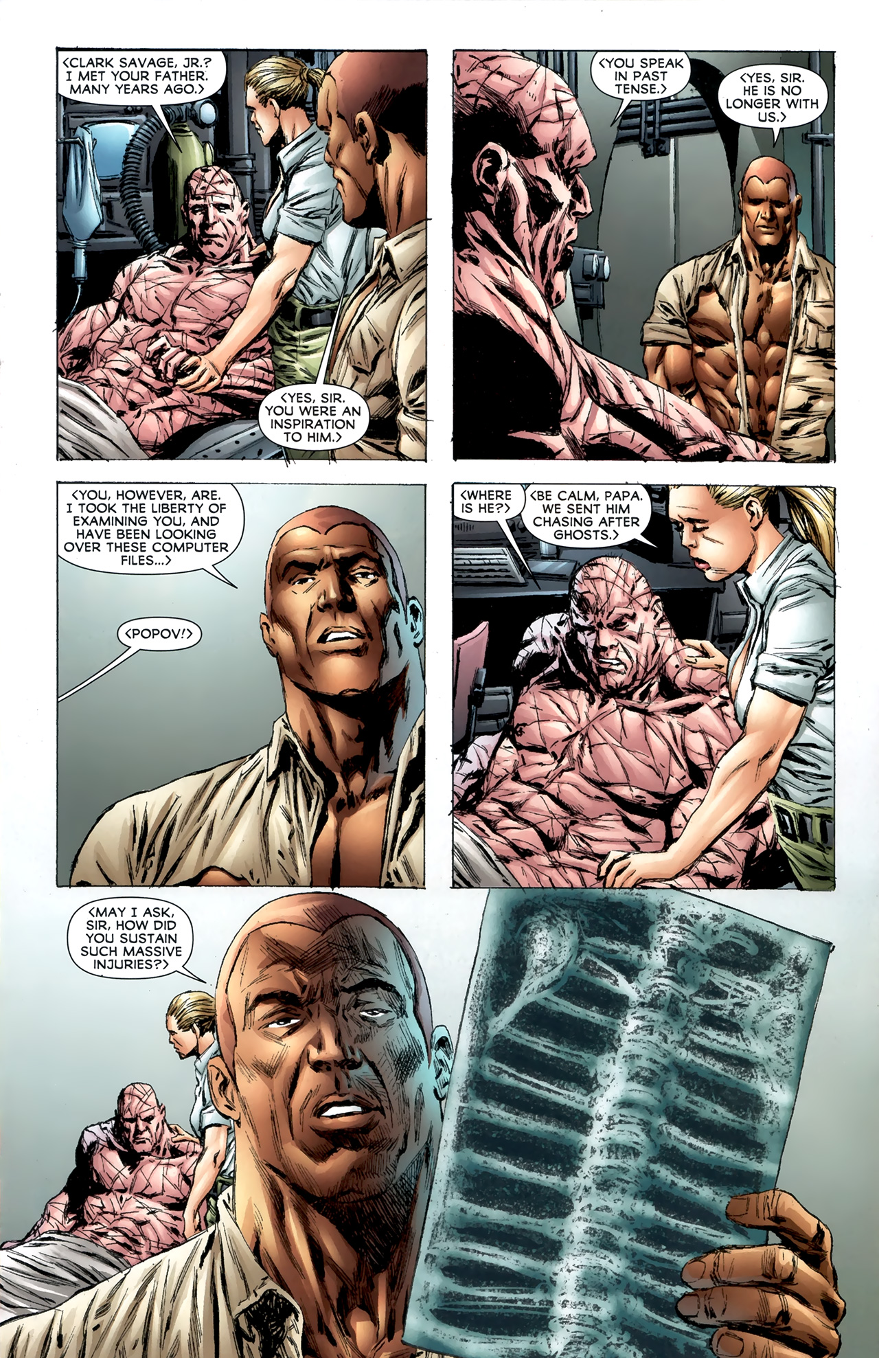 Read online Doc Savage (2010) comic -  Issue #17 - 16