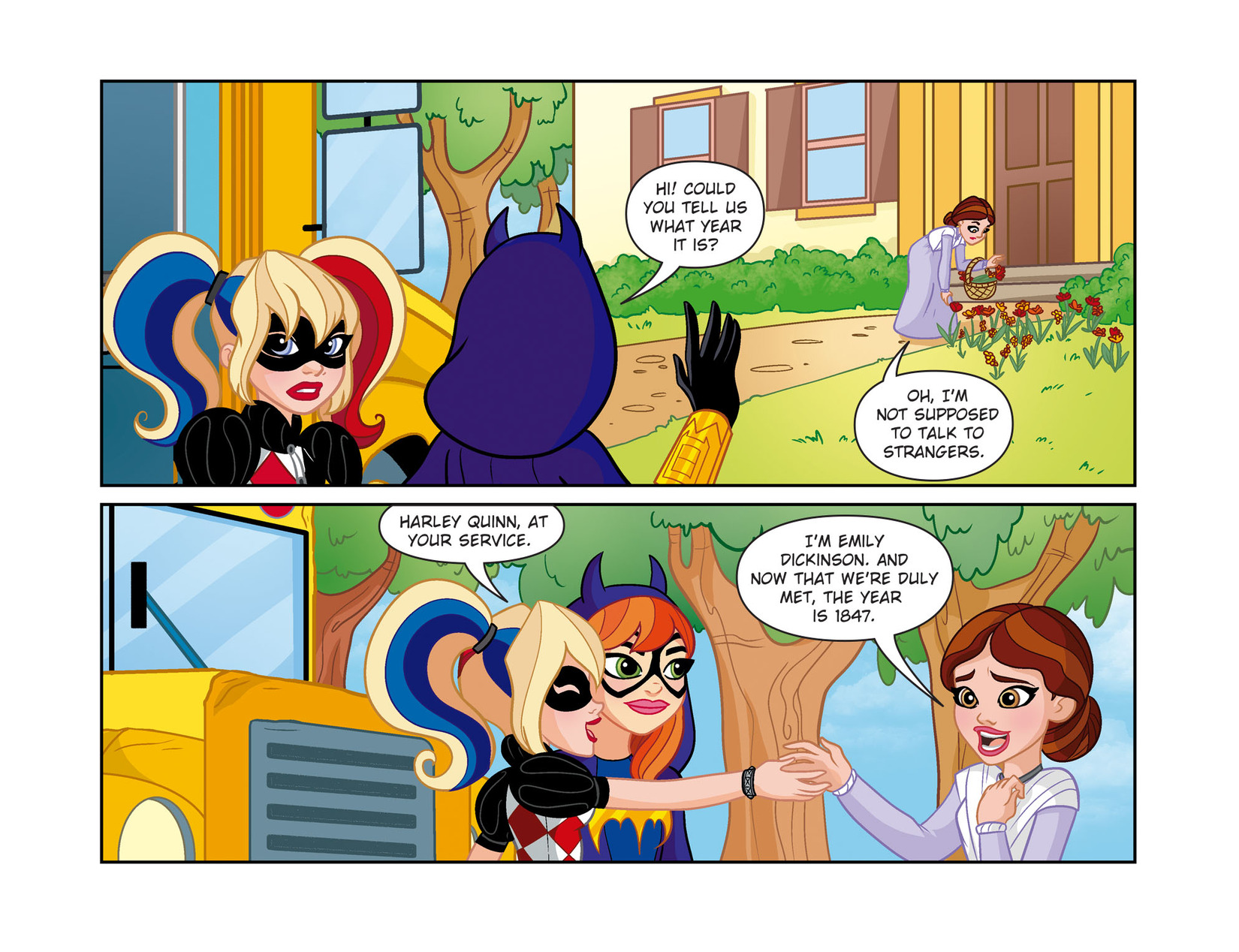 Read online DC Super Hero Girls: Past Times at Super Hero High comic -  Issue #8 - 7