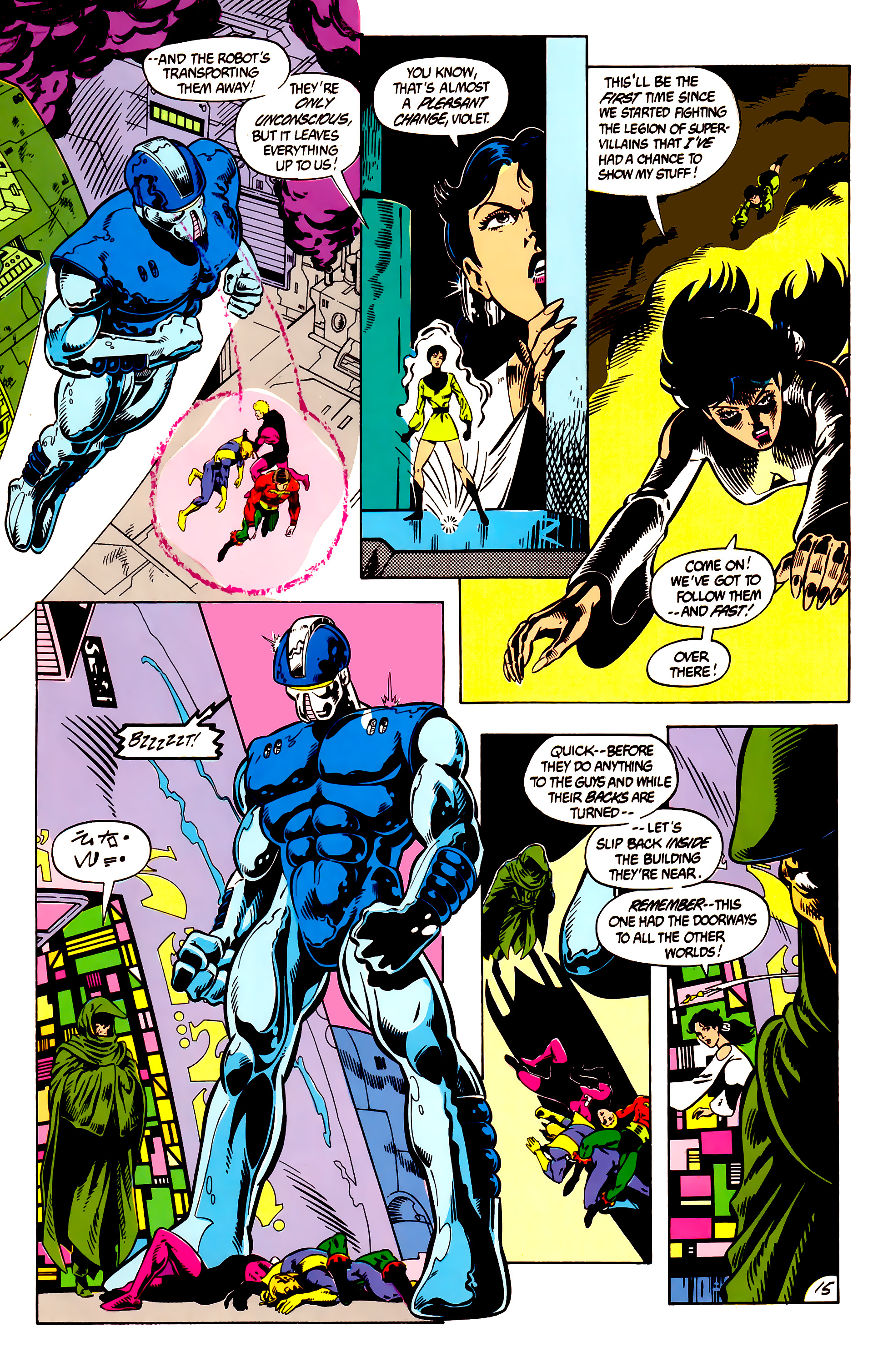 Read online Legion of Super-Heroes (1984) comic -  Issue #8 - 17