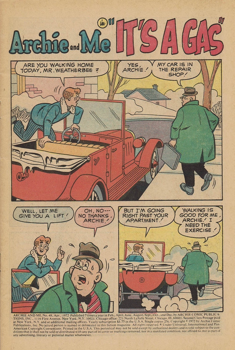 Read online Archie and Me comic -  Issue #48 - 3