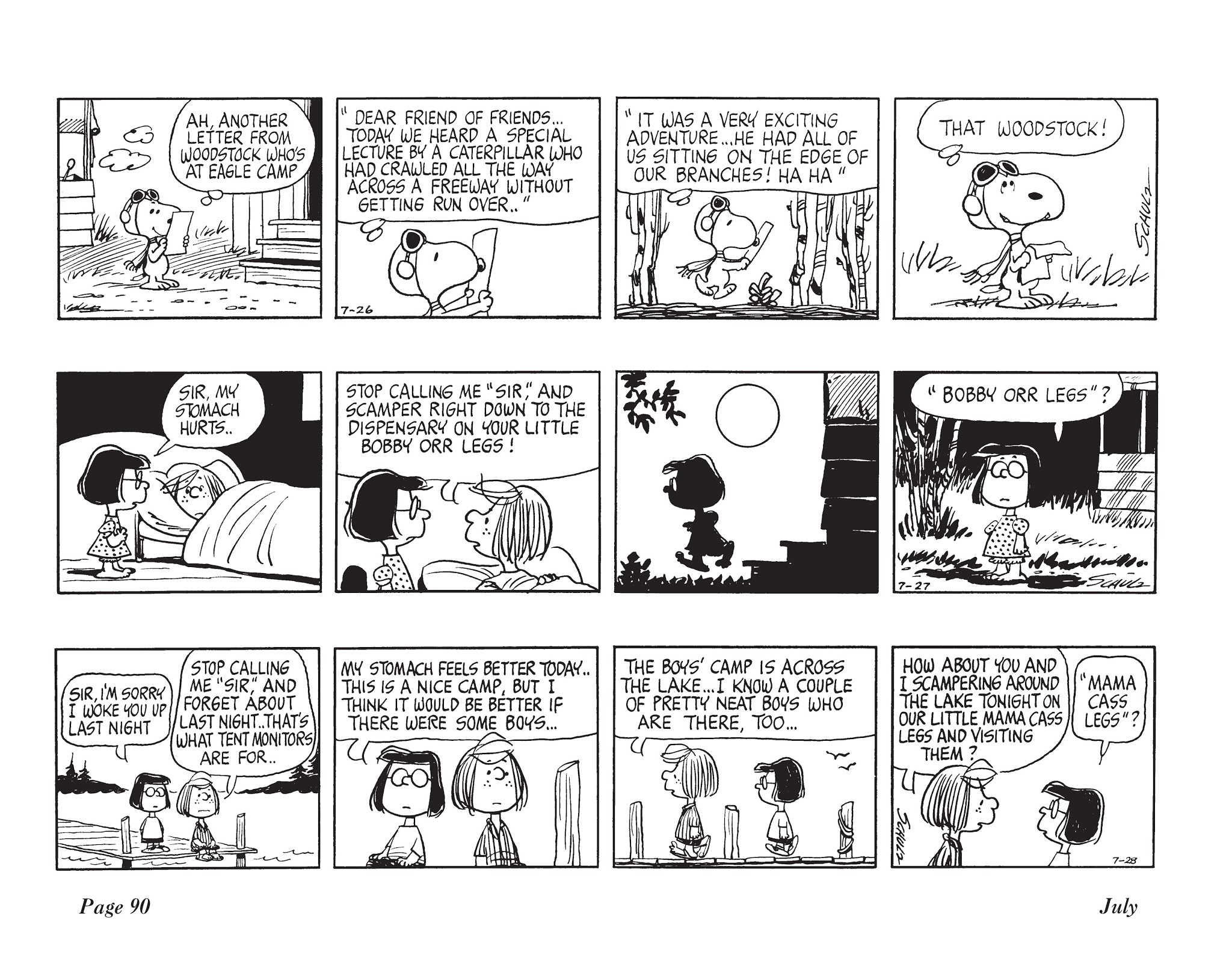 Read online The Complete Peanuts comic -  Issue # TPB 11 - 105
