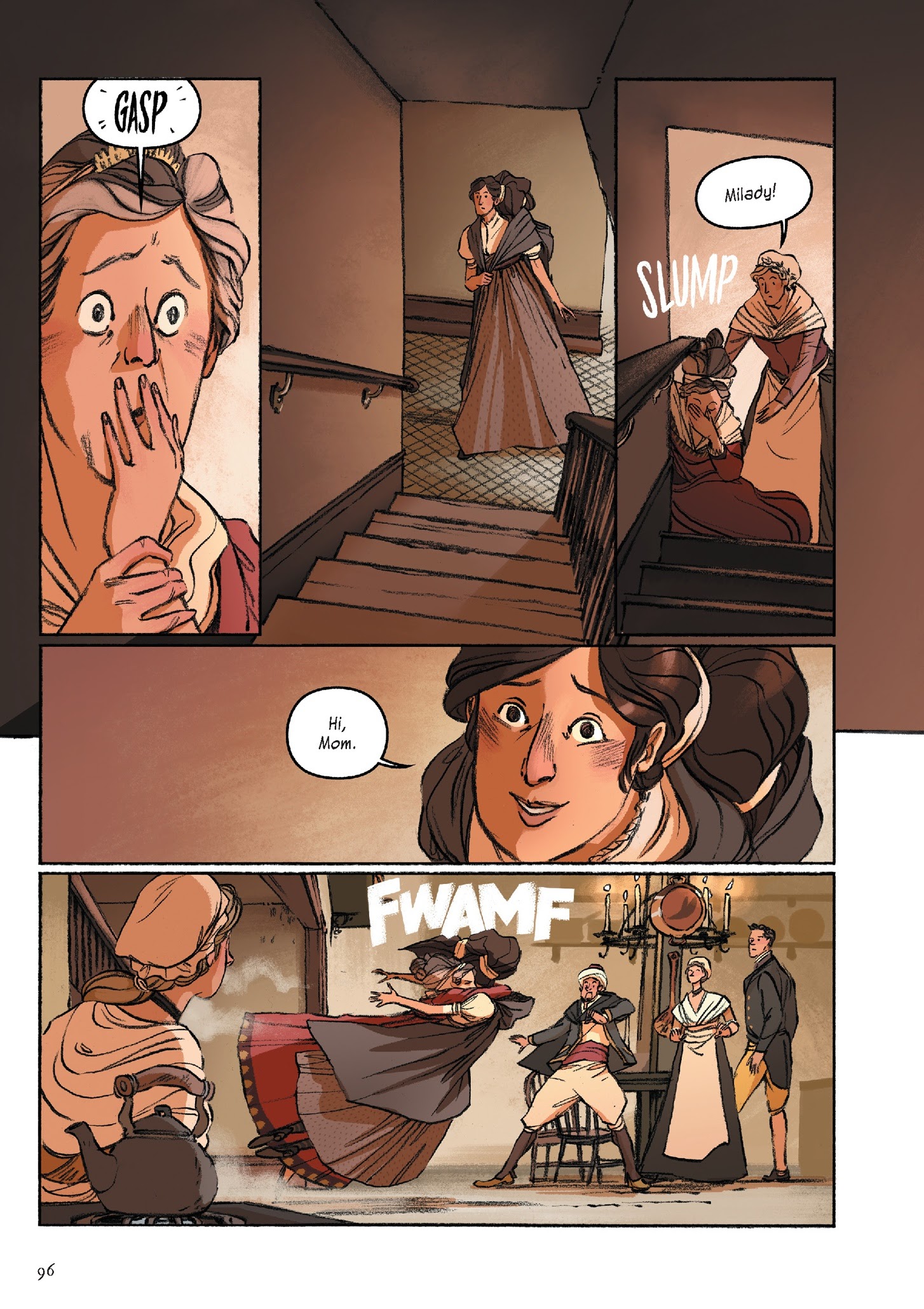 Read online Delilah Dirk and the King's Shilling comic -  Issue # TPB (Part 1) - 98
