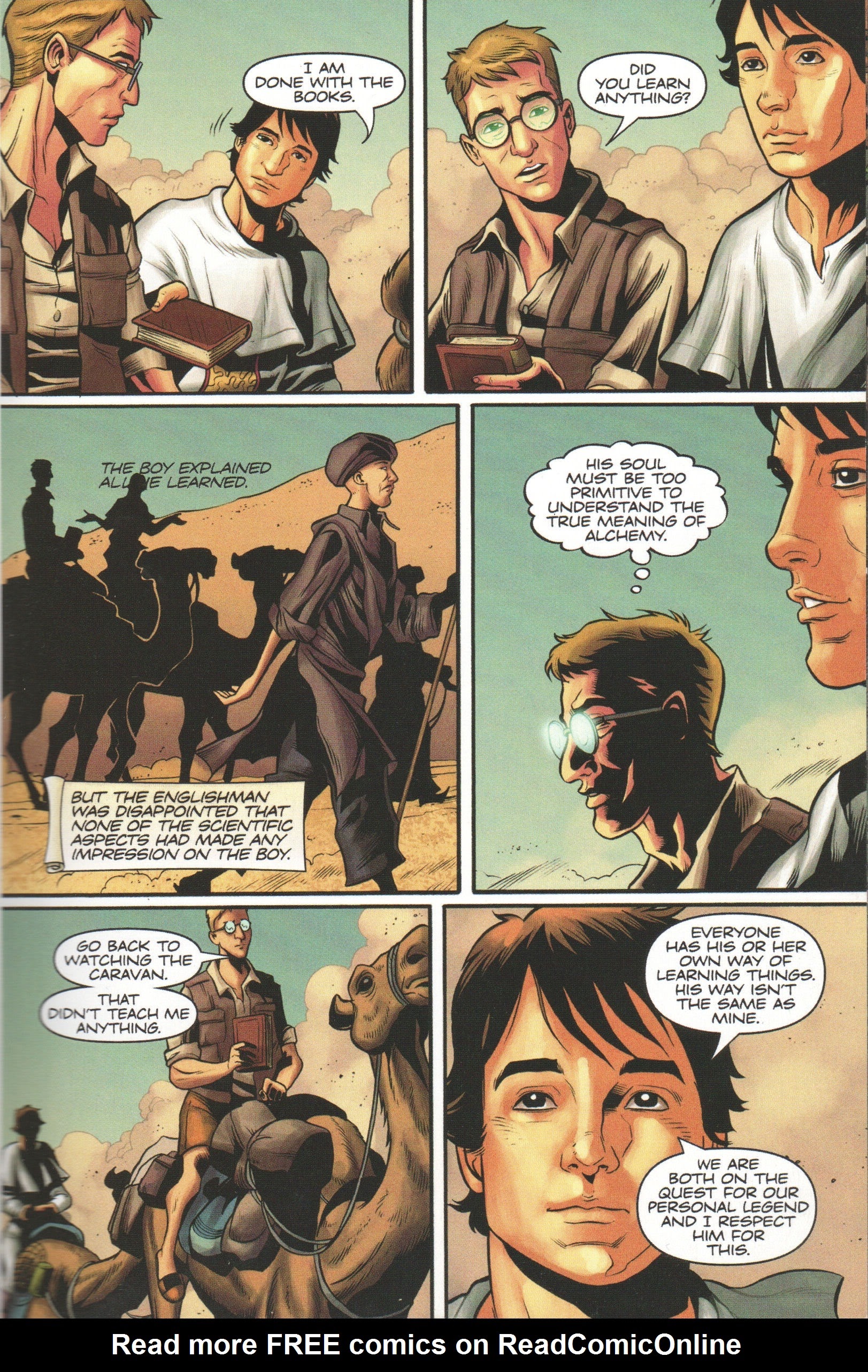 Read online The Alchemist: A Graphic Novel comic -  Issue # TPB (Part 2) - 27