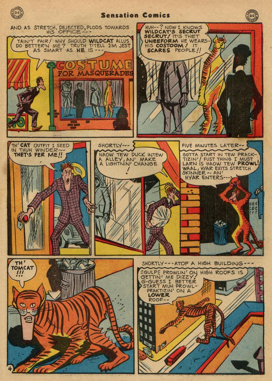 Read online Sensation (Mystery) Comics comic -  Issue #49 - 45