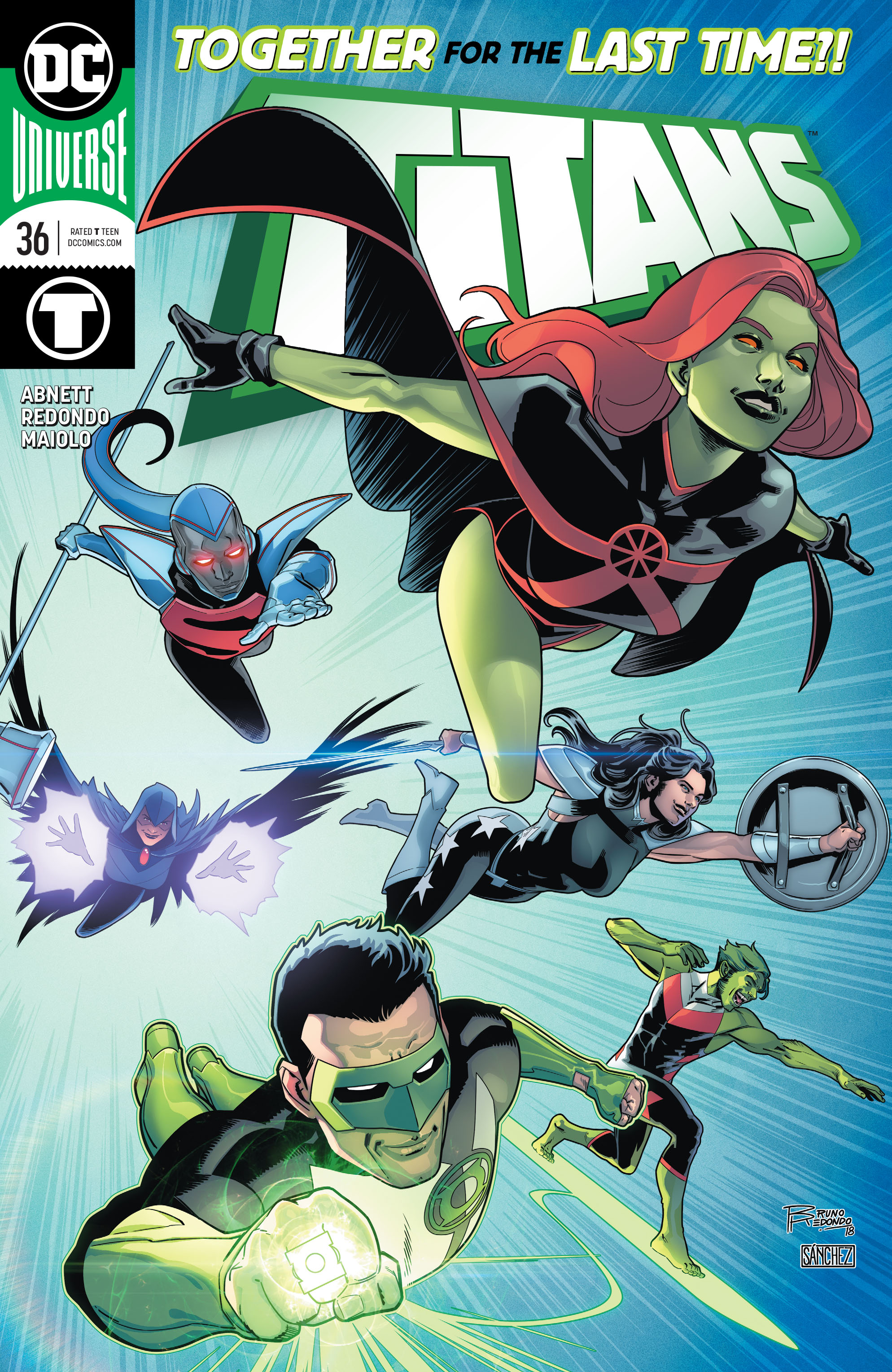 Read online Titans (2016) comic -  Issue #36 - 1
