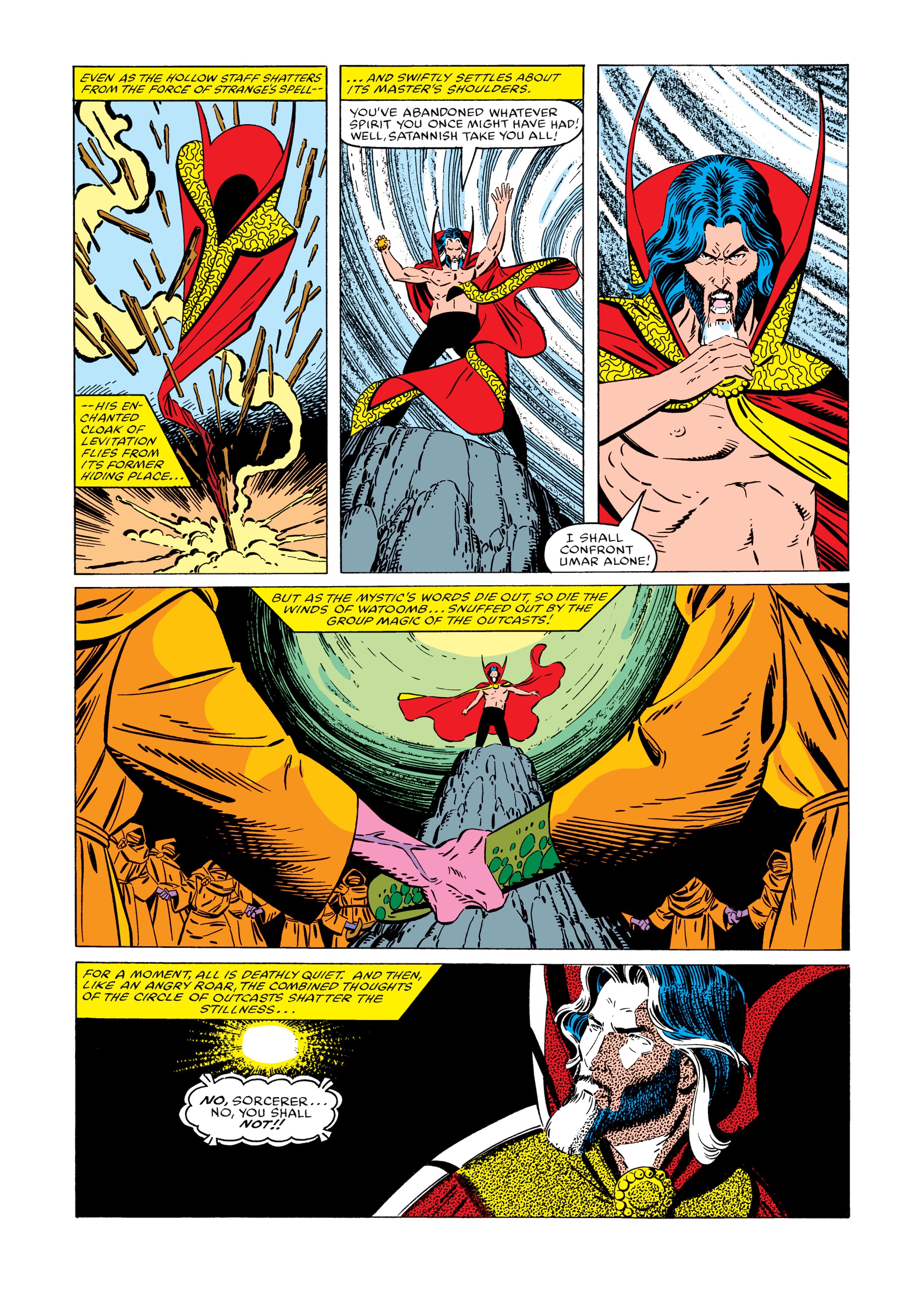 Read online Marvel Masterworks: Doctor Strange comic -  Issue # TPB 10 (Part 4) - 55