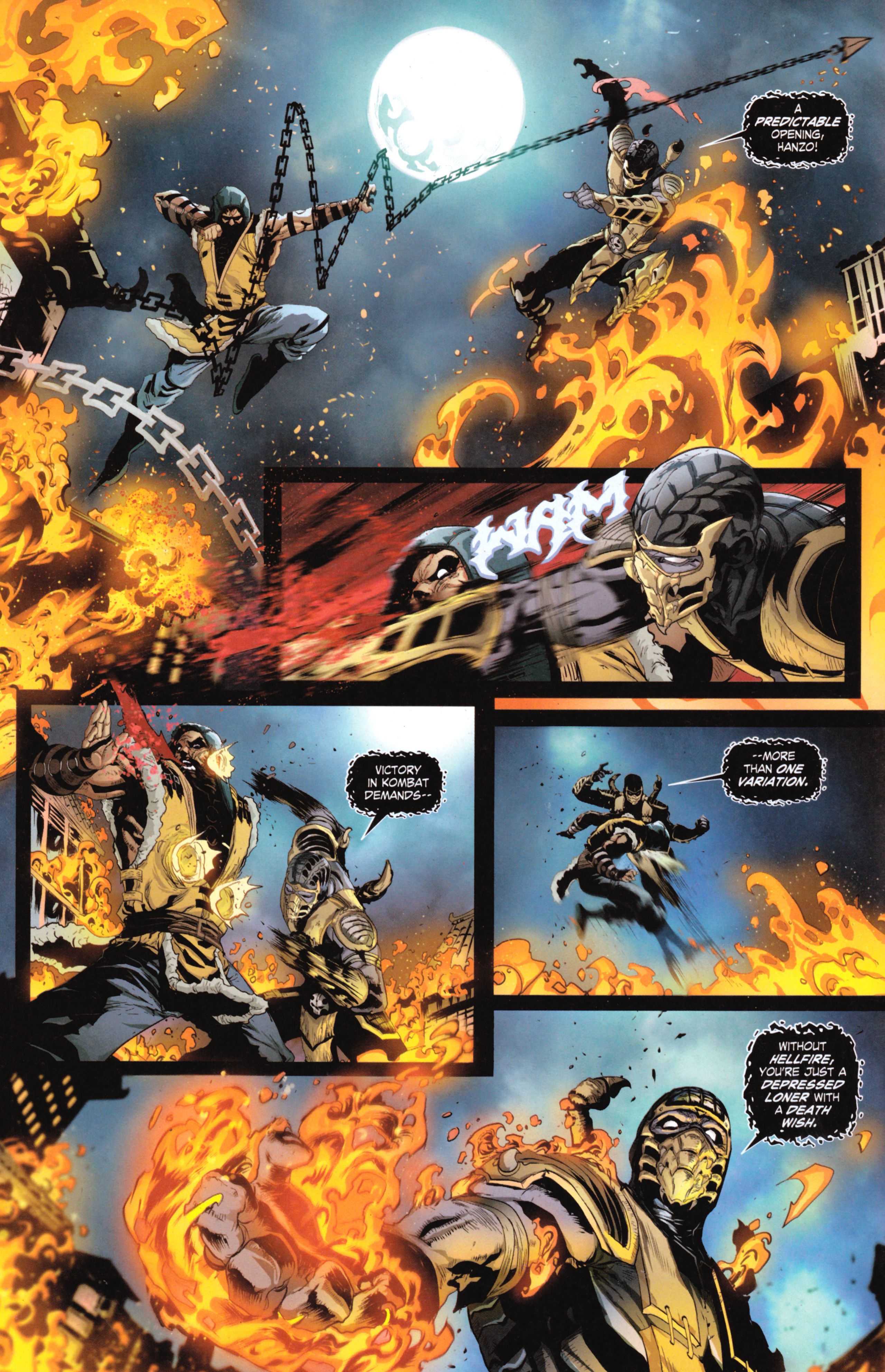 Read online Mortal Kombat X [II] comic -  Issue #11 - 18