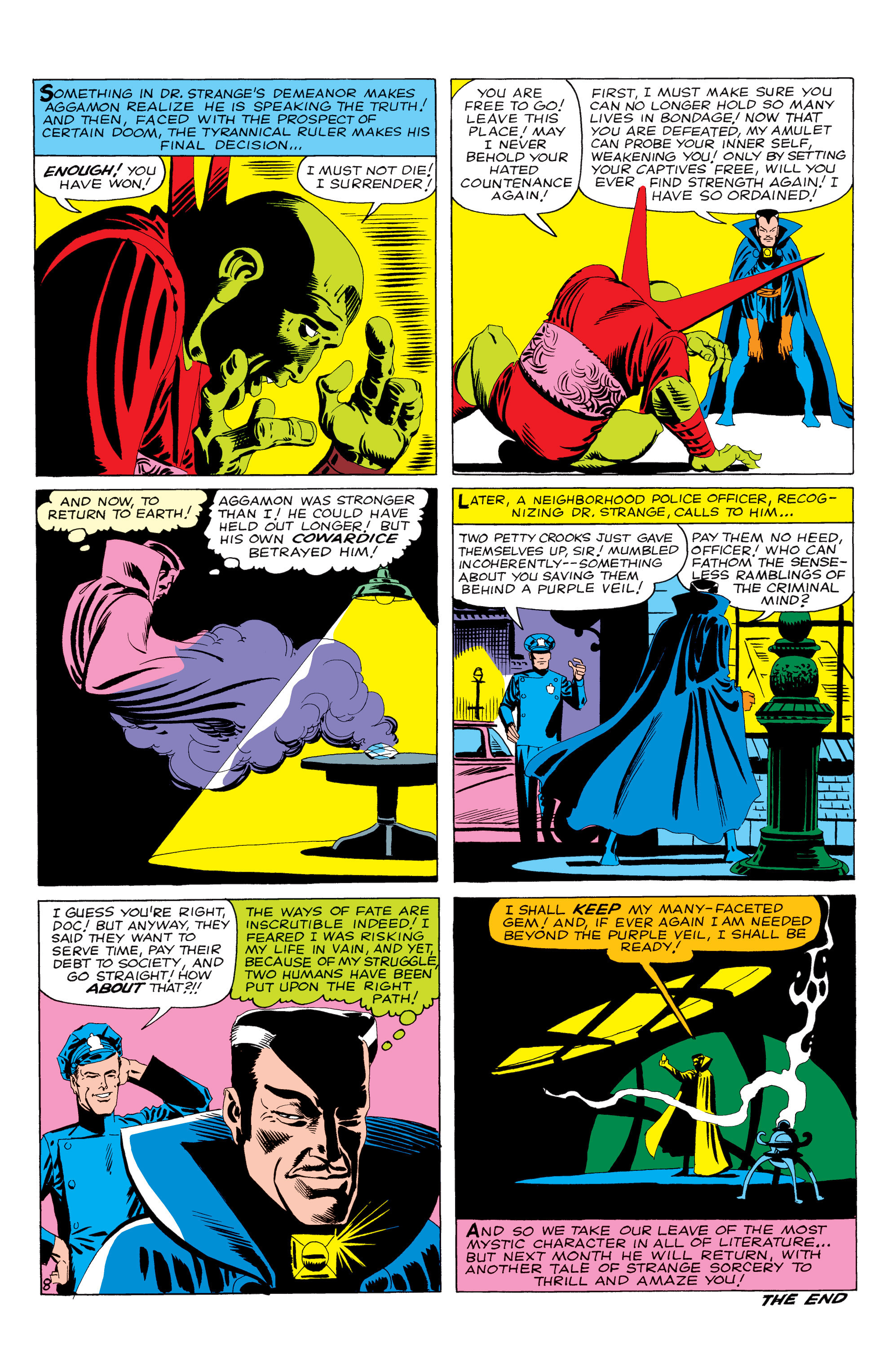 Read online Marvel Masterworks: Doctor Strange comic -  Issue # TPB 1 - 68